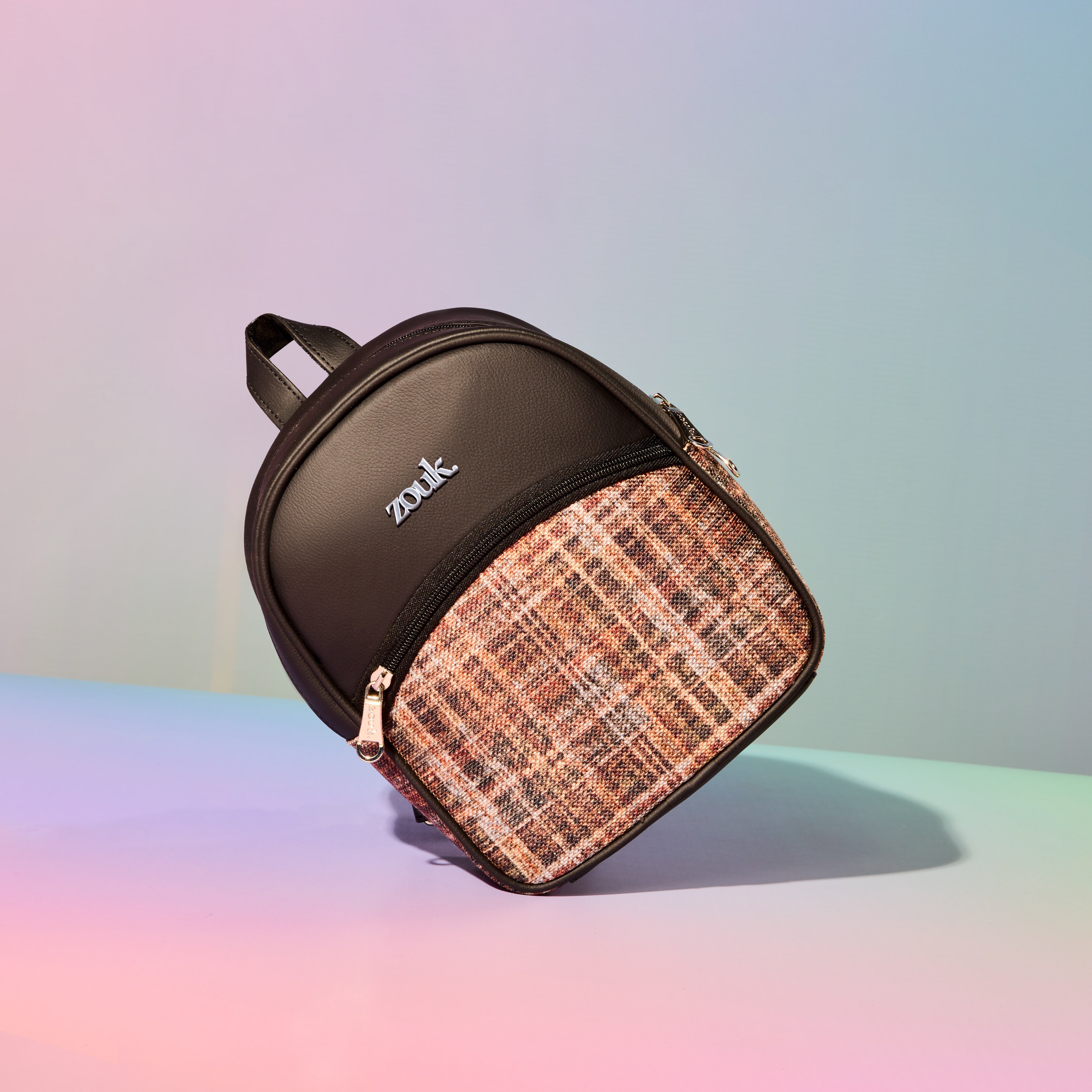 Dalila Mini-Daypack - Cashmere Noir (Copper)