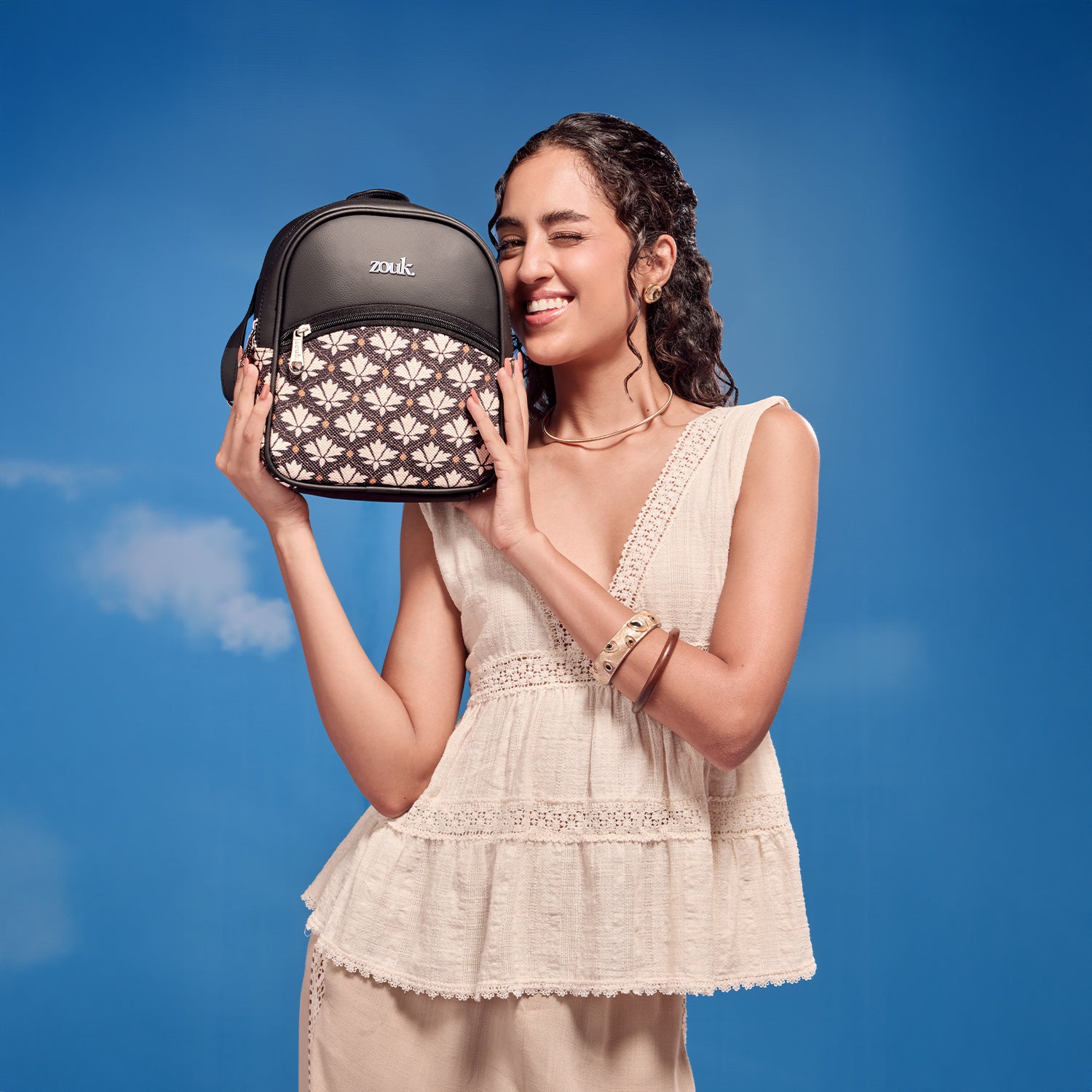 Dalila Mini-Daypack - Bidri Kaiser