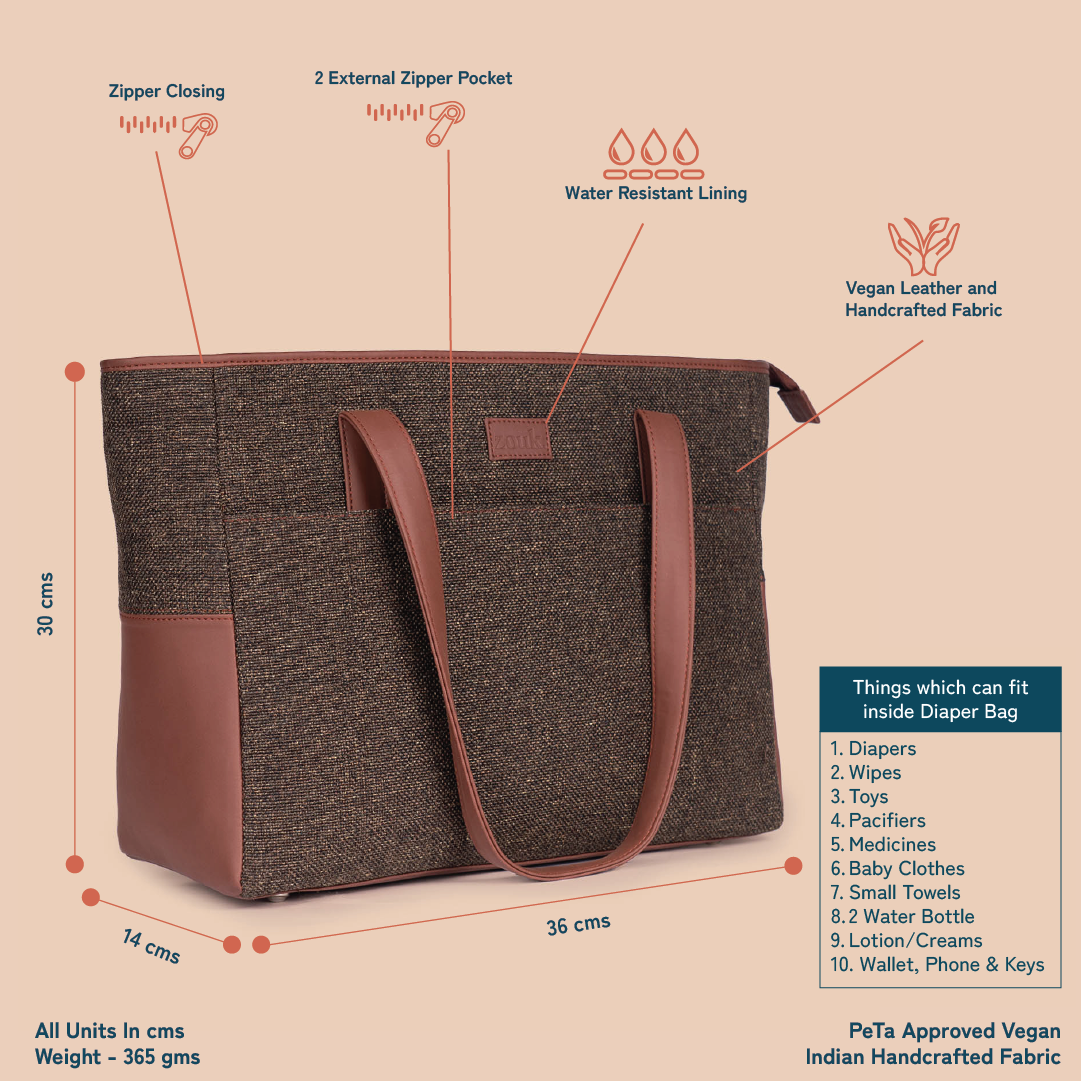 Bristel Diaper Bag