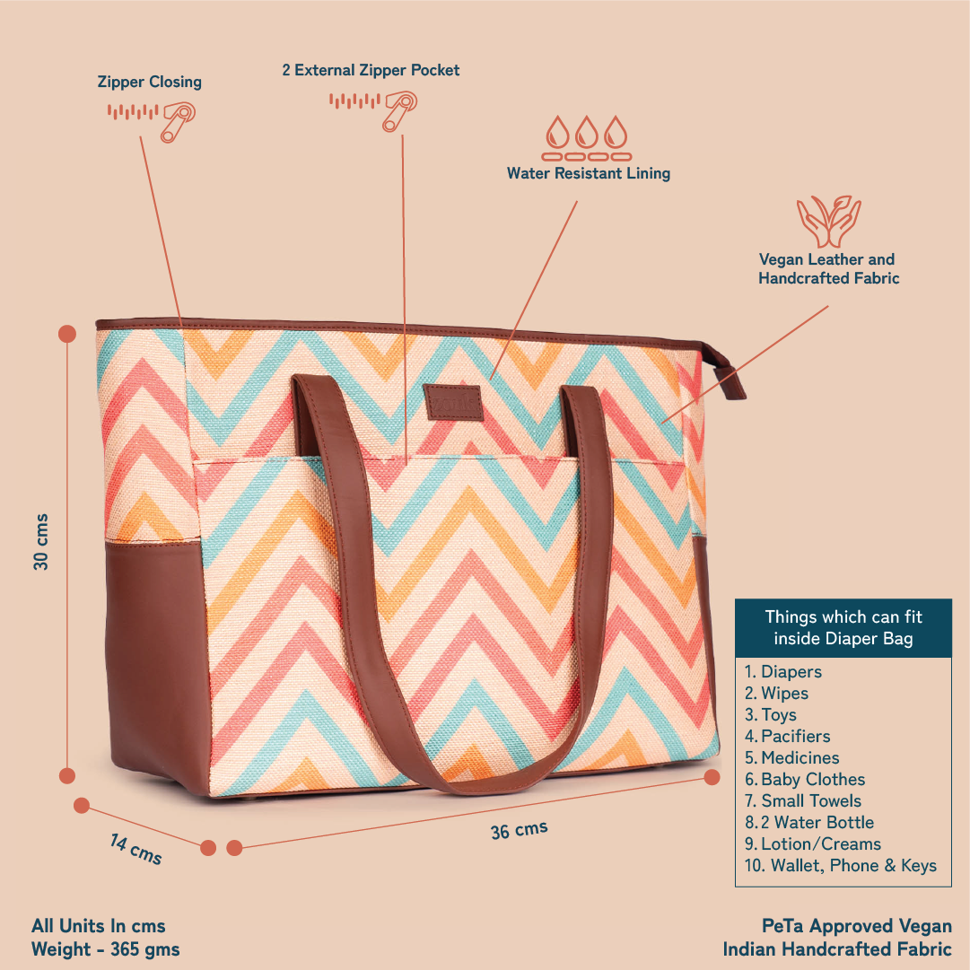WavBeach Diaper Bag