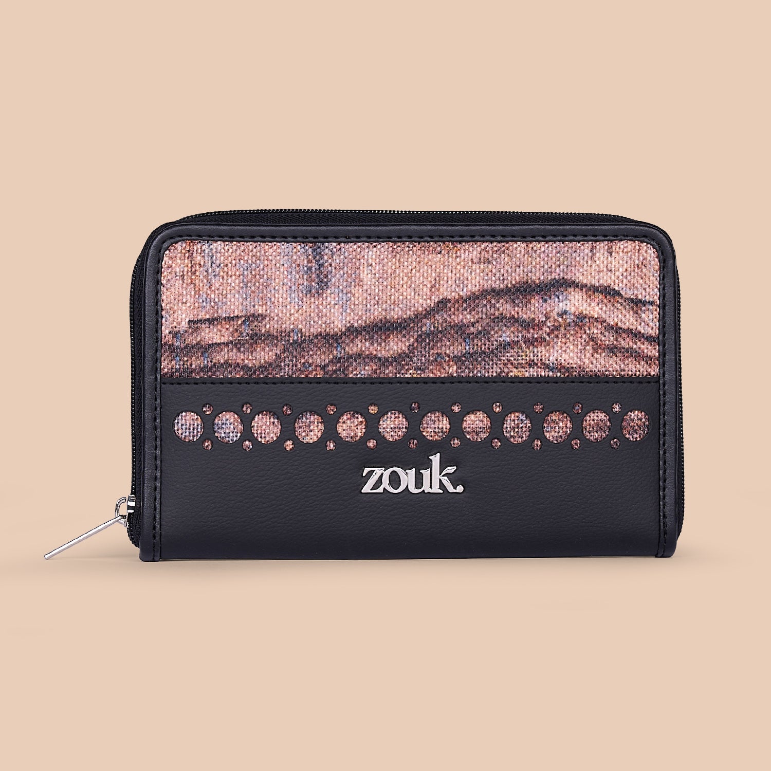 Eden Zipper Wallet - Ladakh Impasto