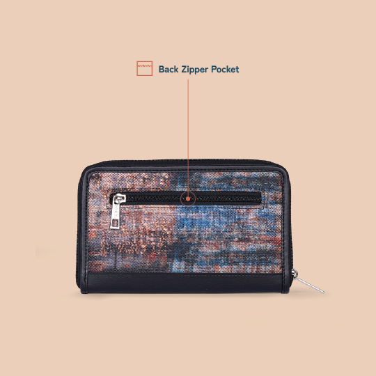 Eden Zipper Wallet - Triund Baroque