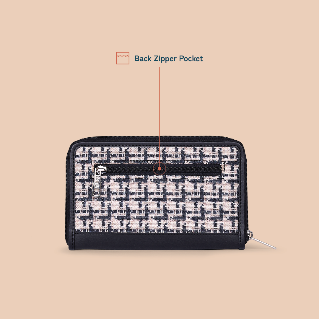 Eden Zipper Wallet - Carter Checks