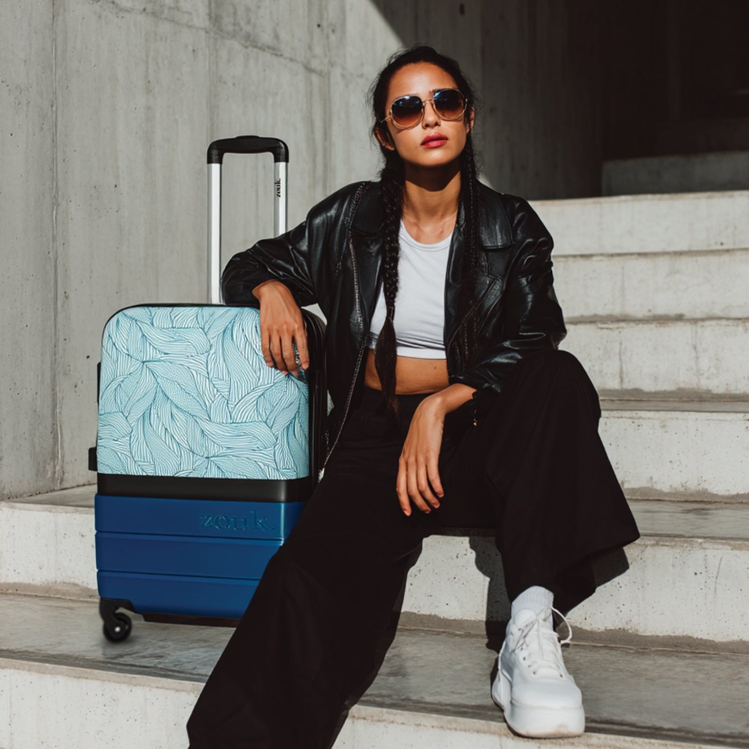 Calangute Tides Raahi Trolley Bag (Medium)