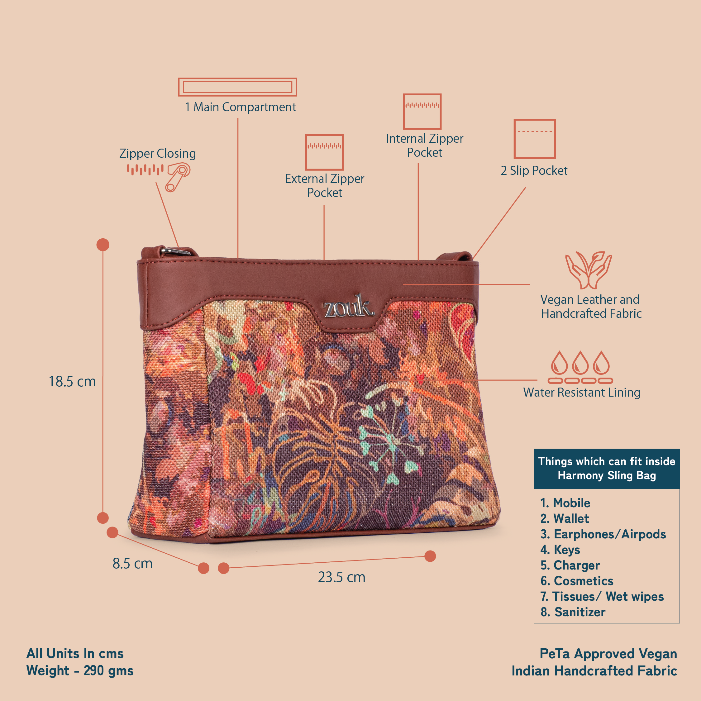 FloLov Harmony Sling Bag