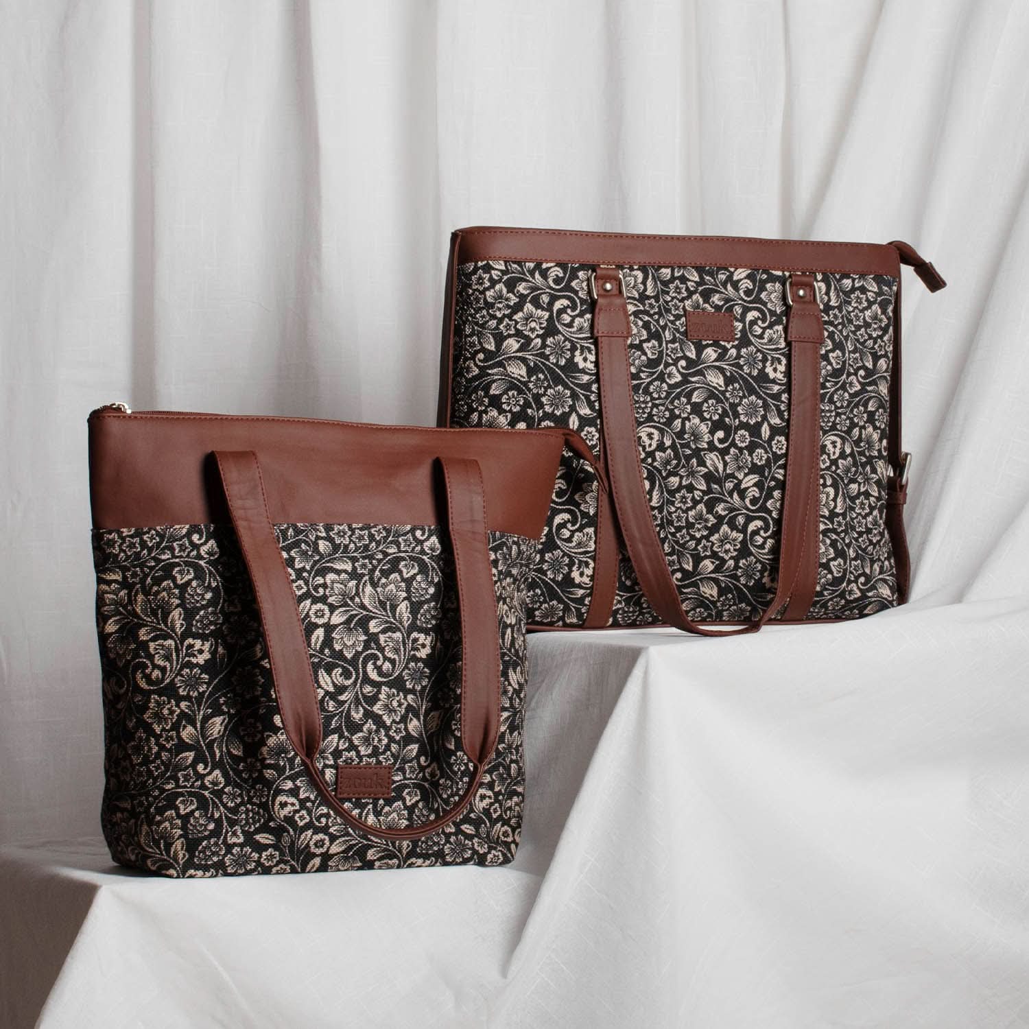 FloMotif - Women's Office Bag & Everyday Tote Bag Combo
