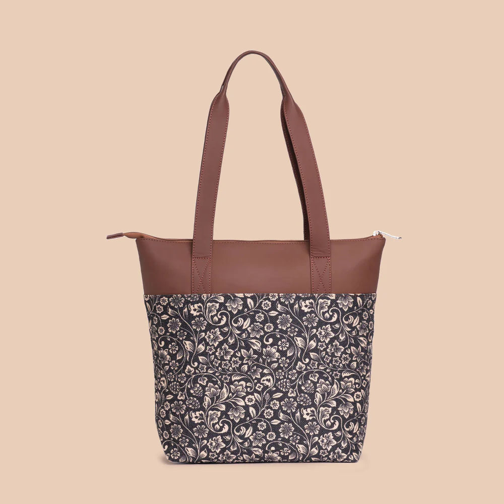 FloMotif Everyday Tote Bag and Structured Shoulder Bag Combo