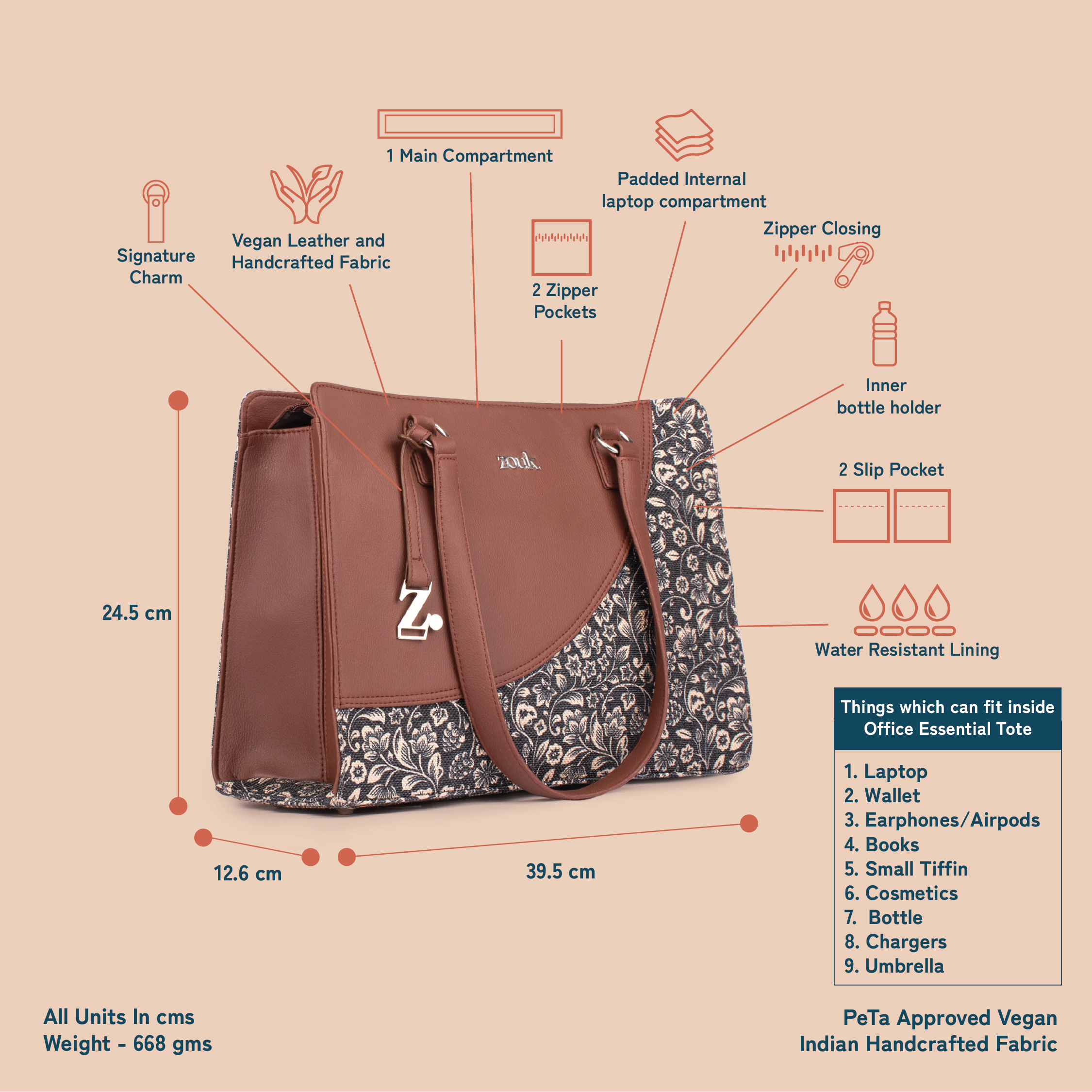 FloMotif Office Essential Bag