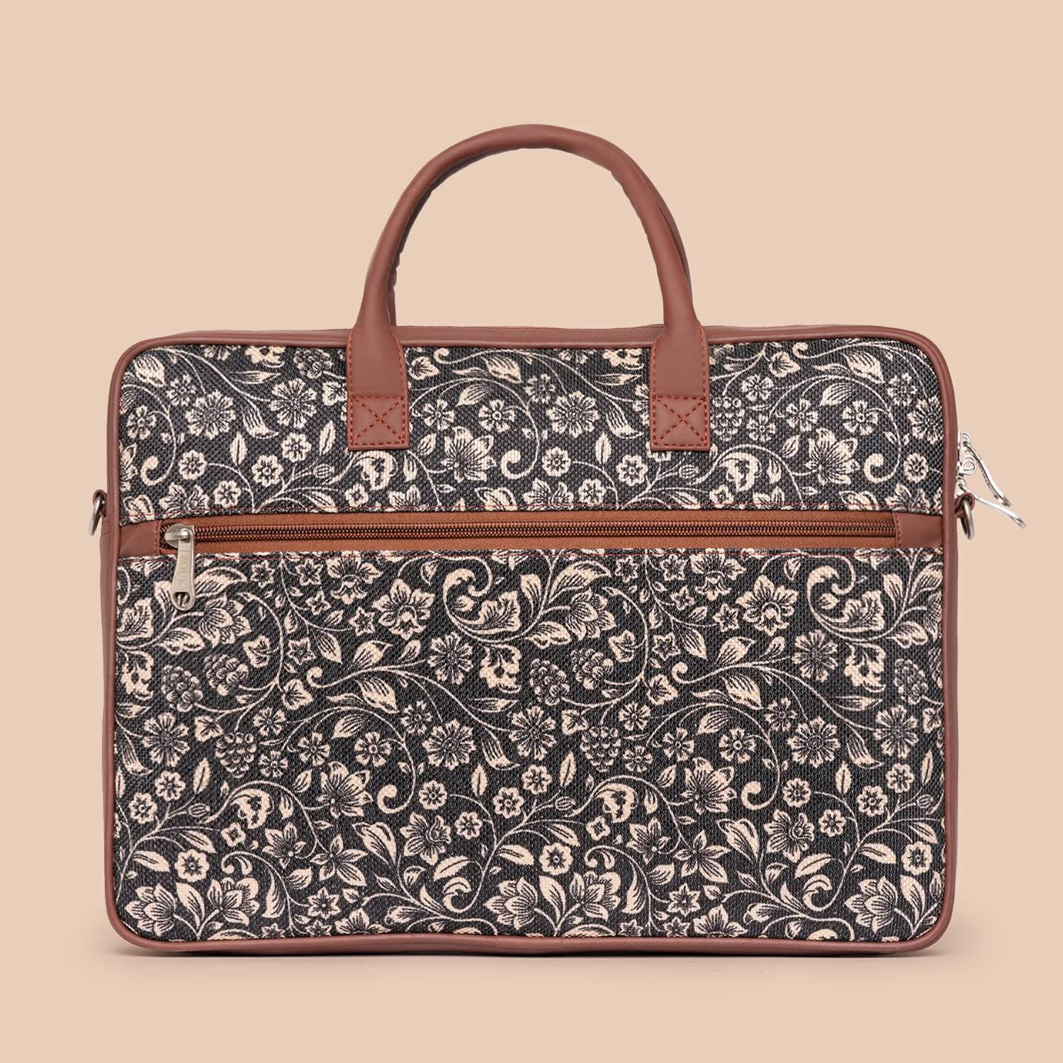 FloMotif - Laptop Bag & Flap Sling Bag Combo