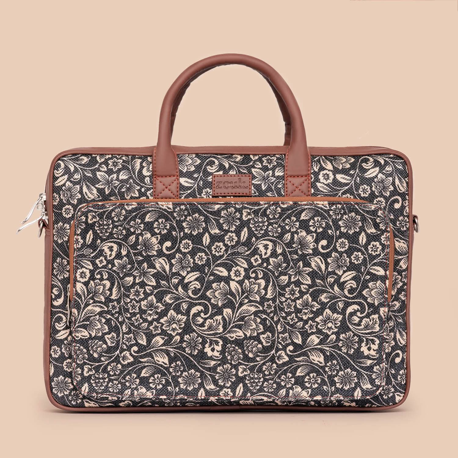 FloMotif - Laptop Bag & Flap Sling Bag Combo