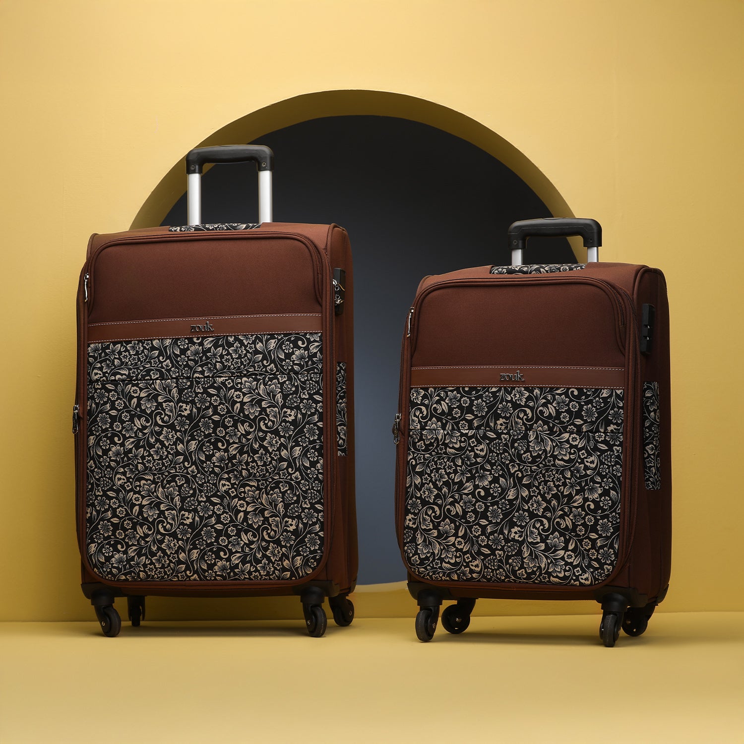 FloMotif Avasa Trolley Bag Combo (Cabin & Medium)