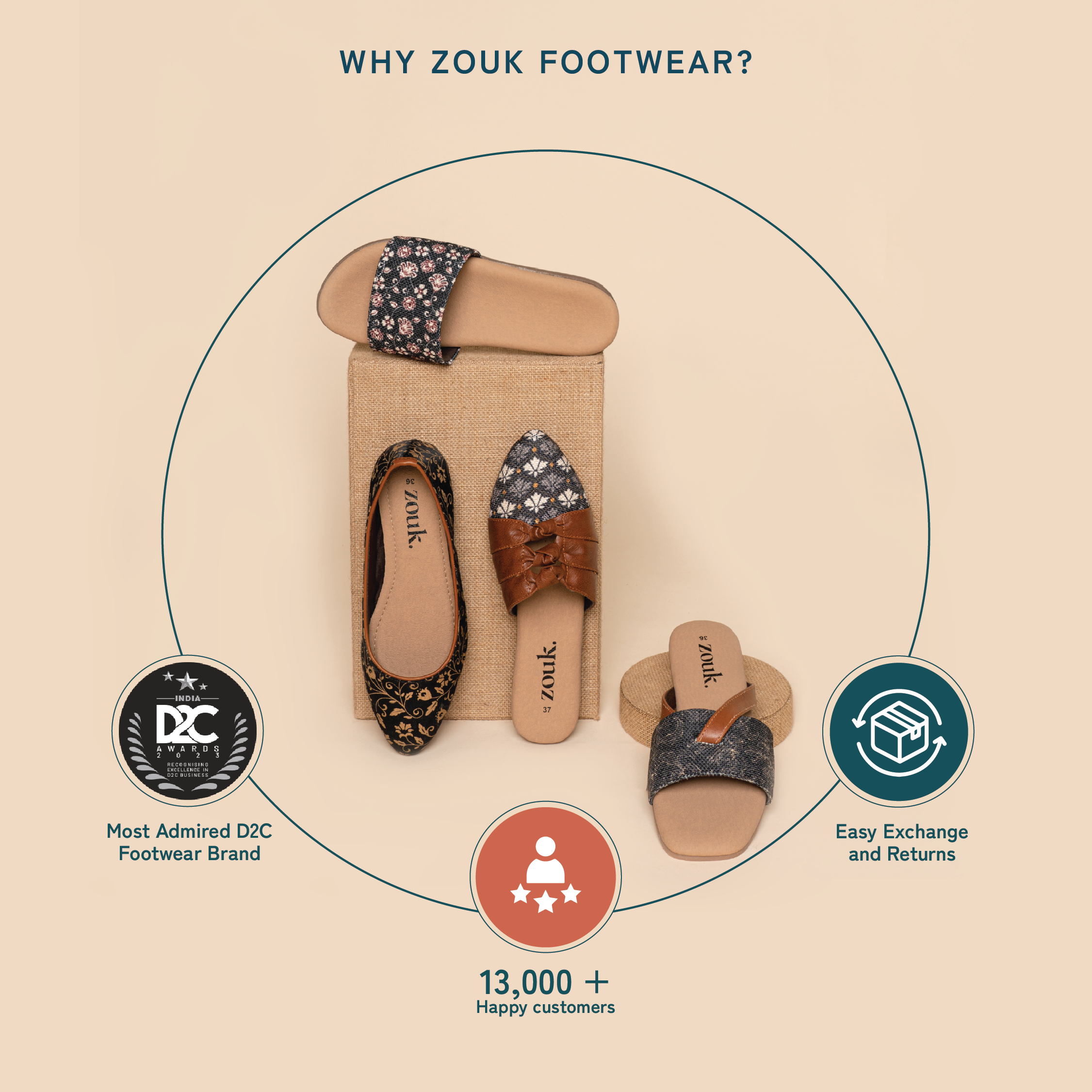 Howrah Lilies Women's Chappals