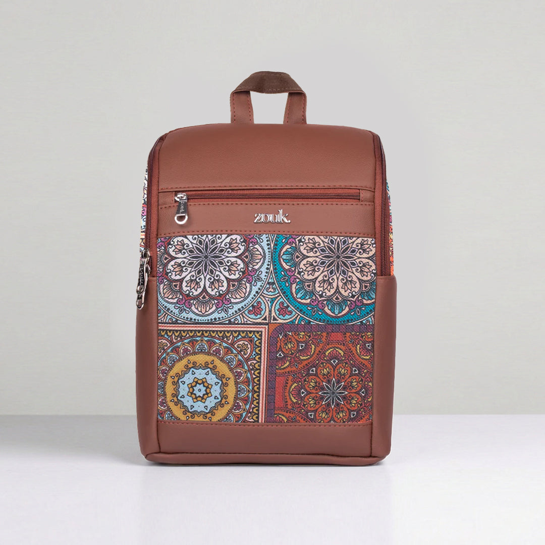 Multicolor Mandala Print Amalia Daypack