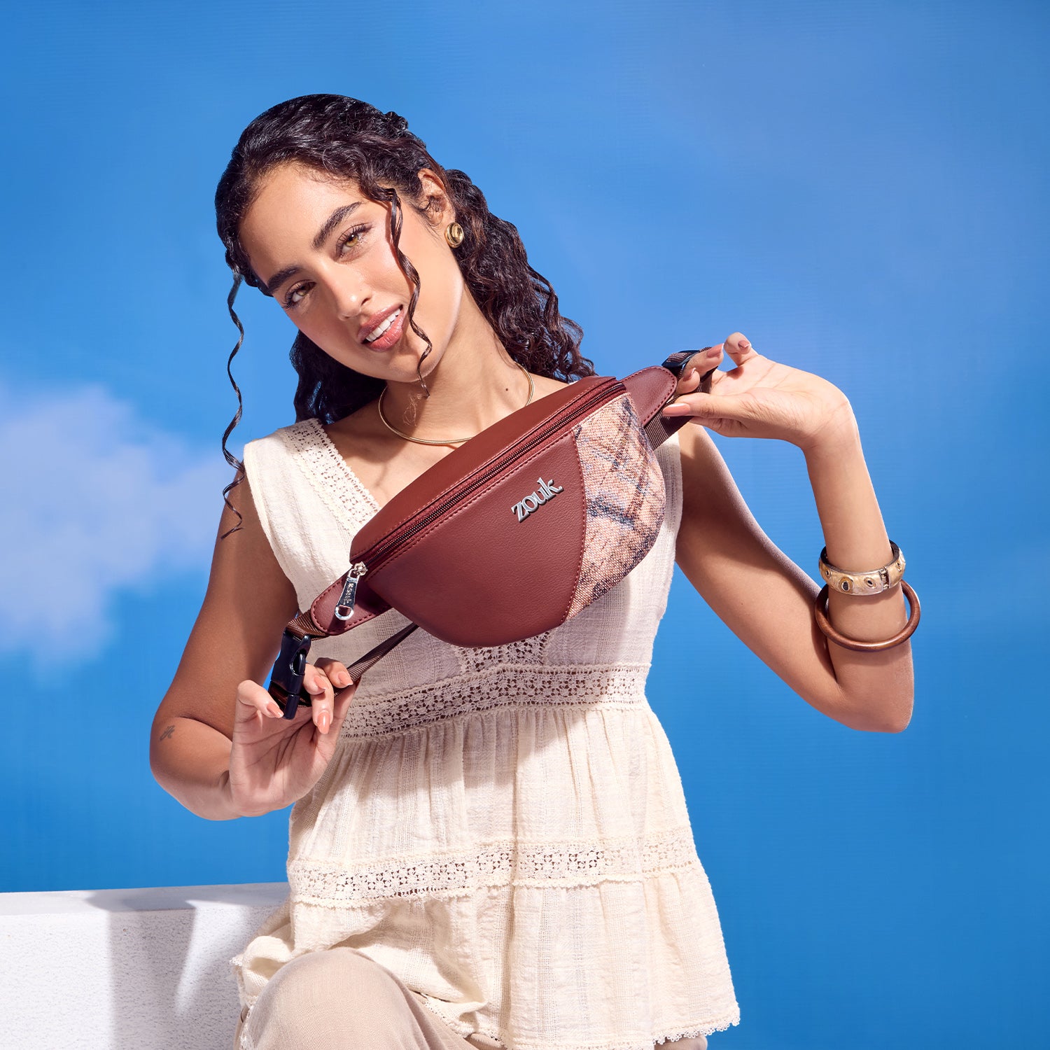 Freya Fanny Pack - Ladakh Impasto