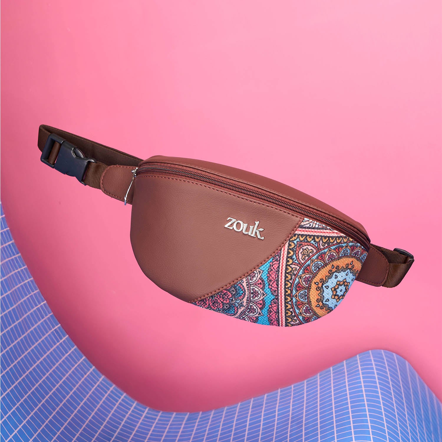 Freya Fanny Pack - Multicolor Mandala Print