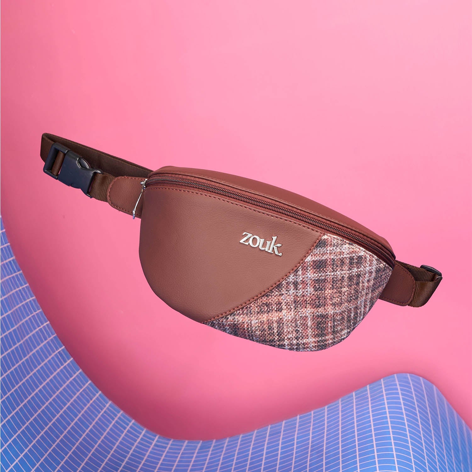 ZIP-Freya Fanny Pack - Cashmere Noir (Copper)