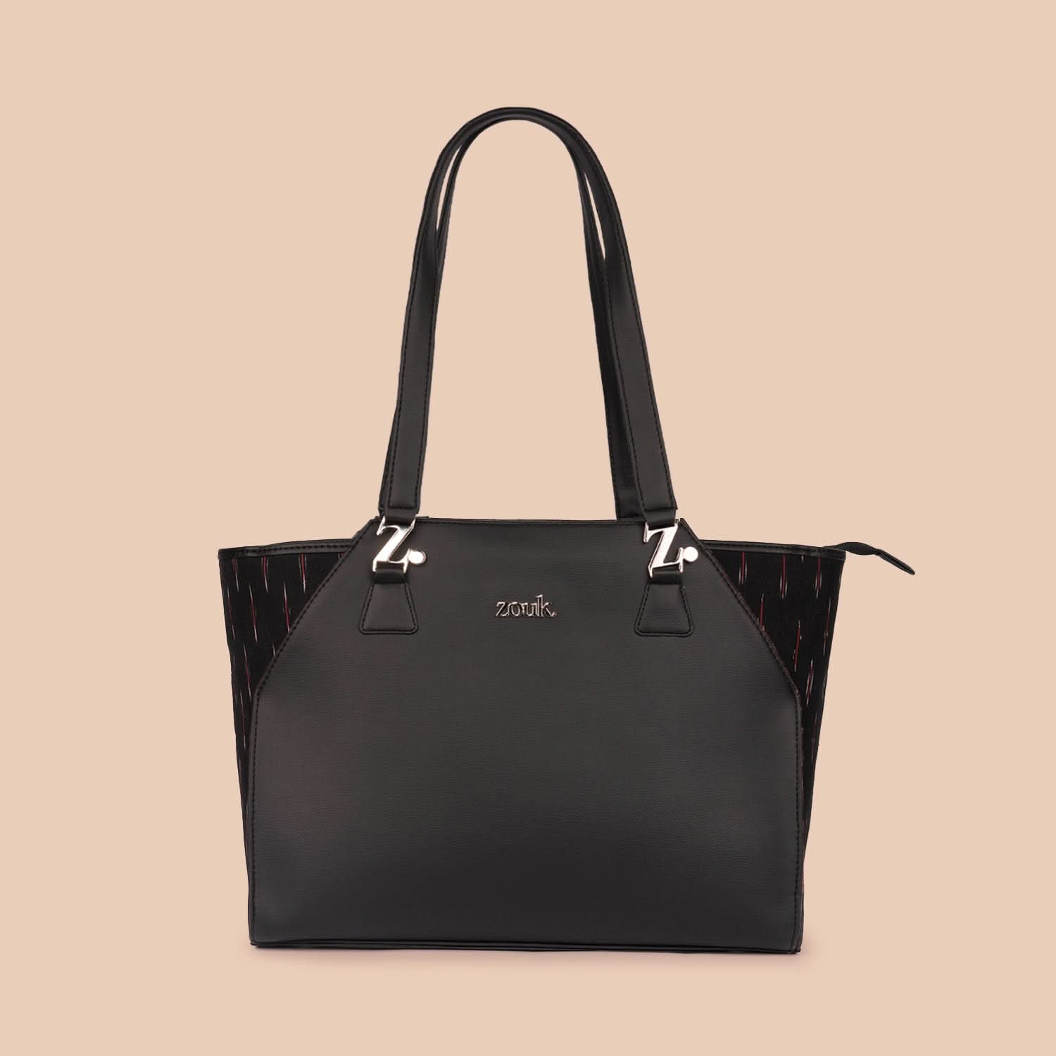 Ikat GreRed - Classic Business Bag & Structured Shoulder Bag Combo