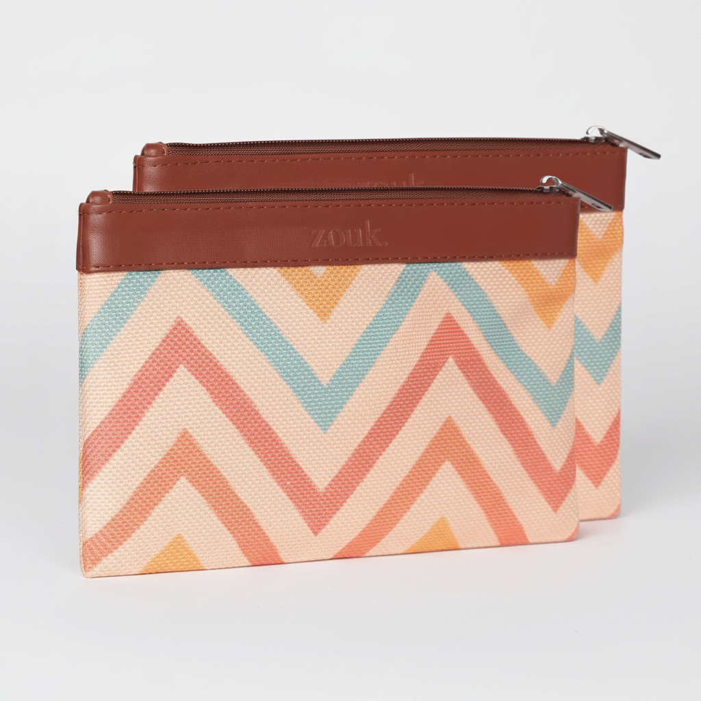 Cosmetic Pouch Pack Of 2