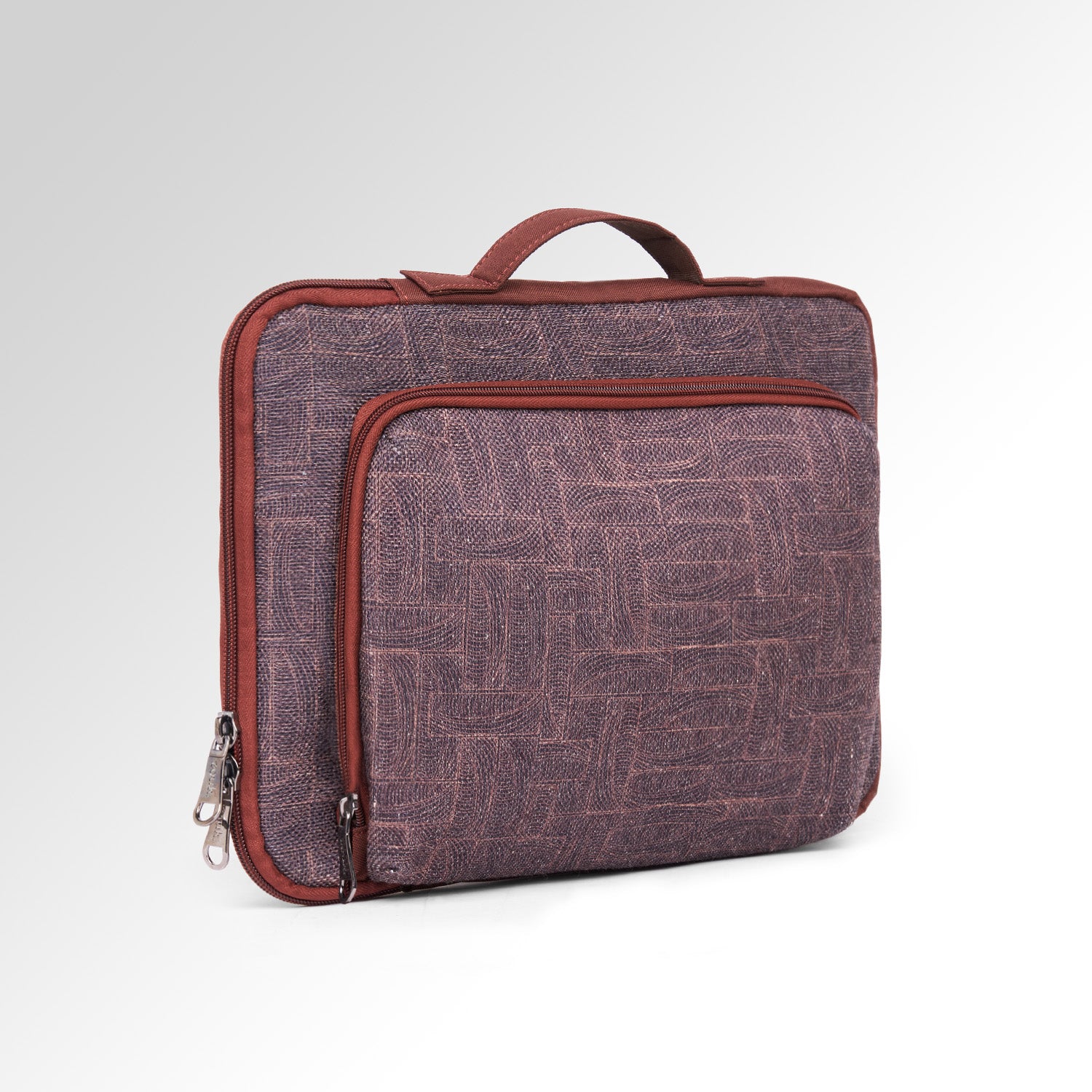 Golkonda Brass Urban Laptop Sleeve - 14inch (Brown)