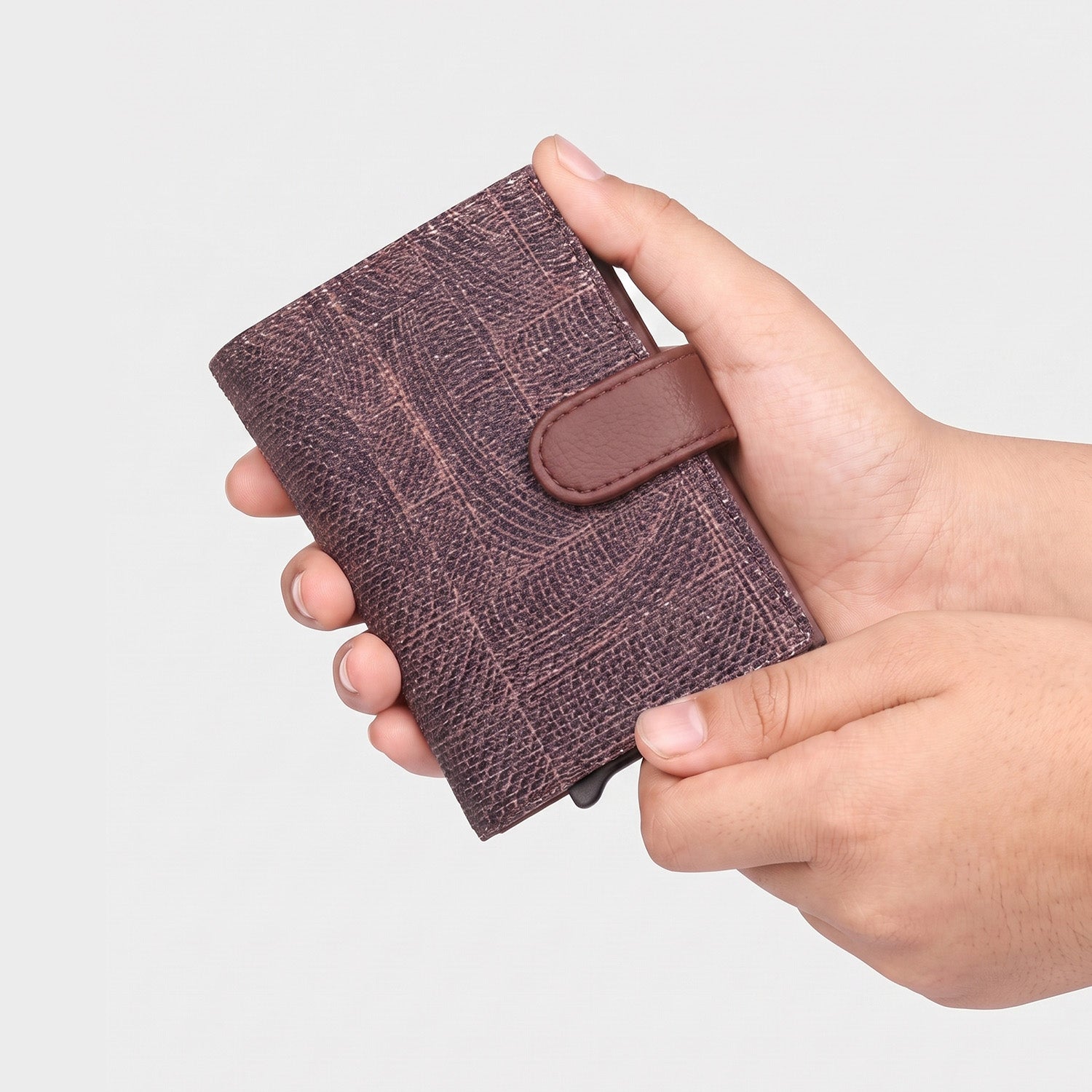 Golconda Brass Arc Card Holder