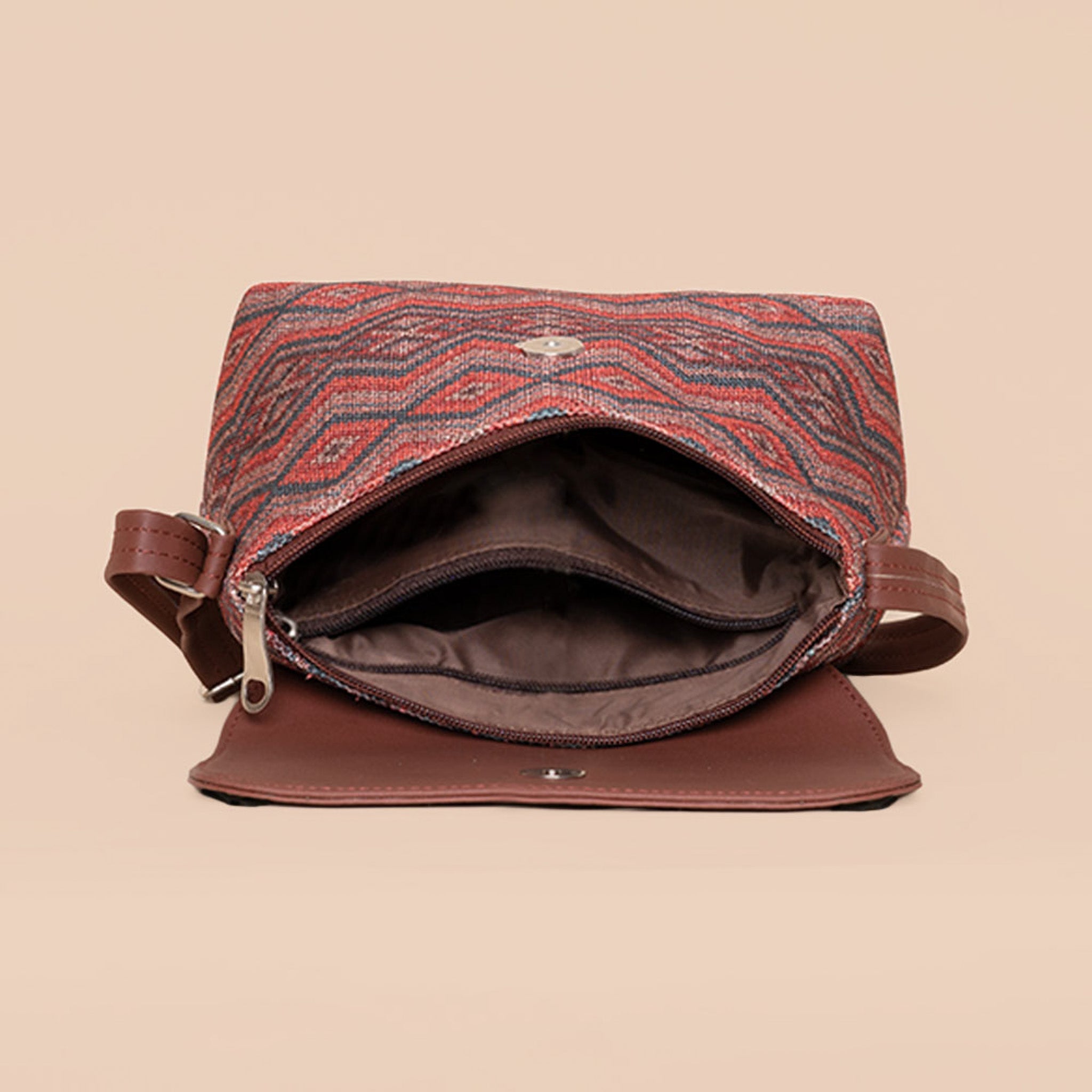 Gwalior Weaves Flap Sling Bag