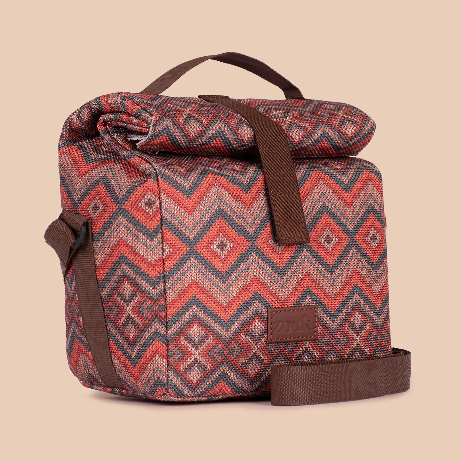 Gwalior Weaves Roll Up Lunch Bag