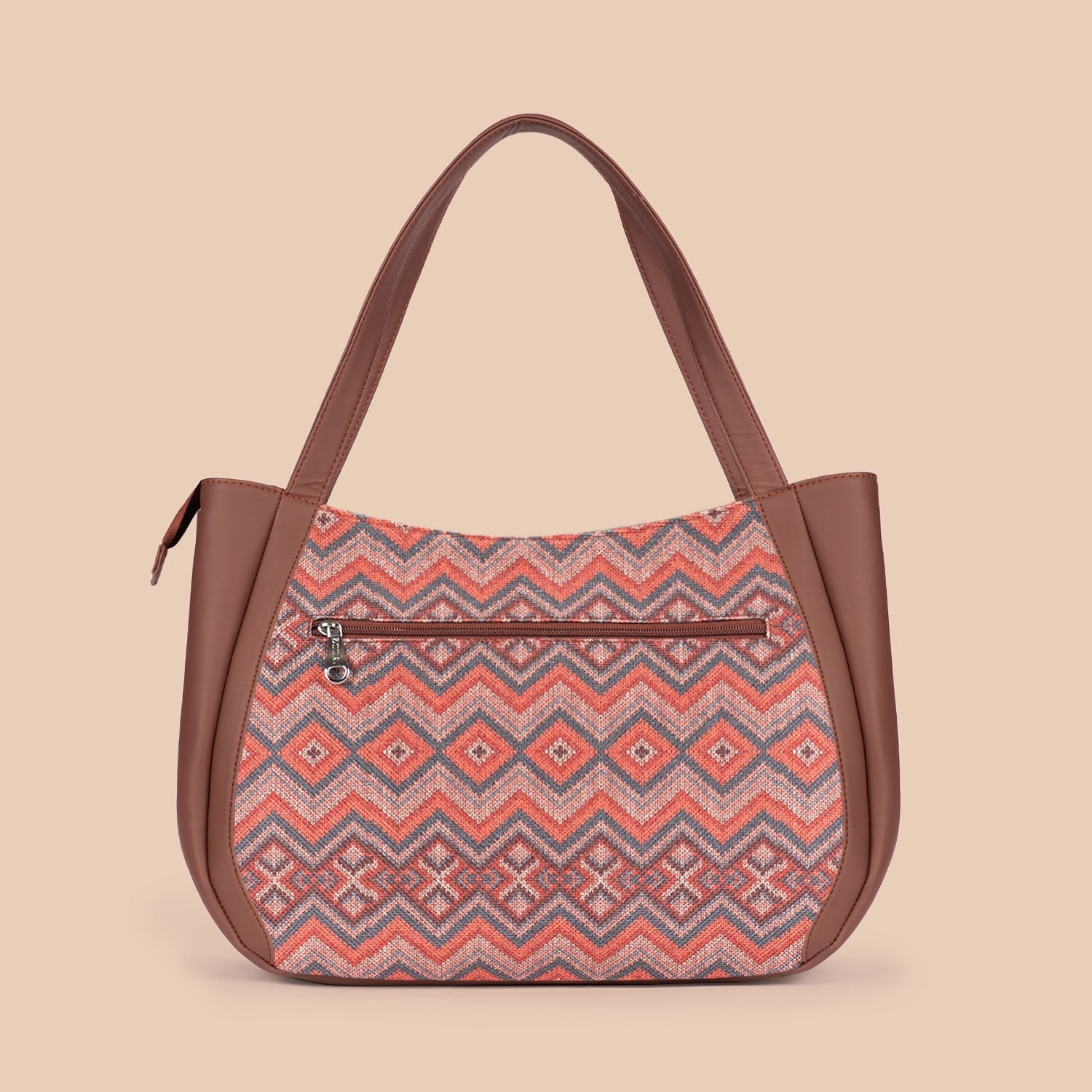 ZIP-Gwalior Weaves Luna Handbag