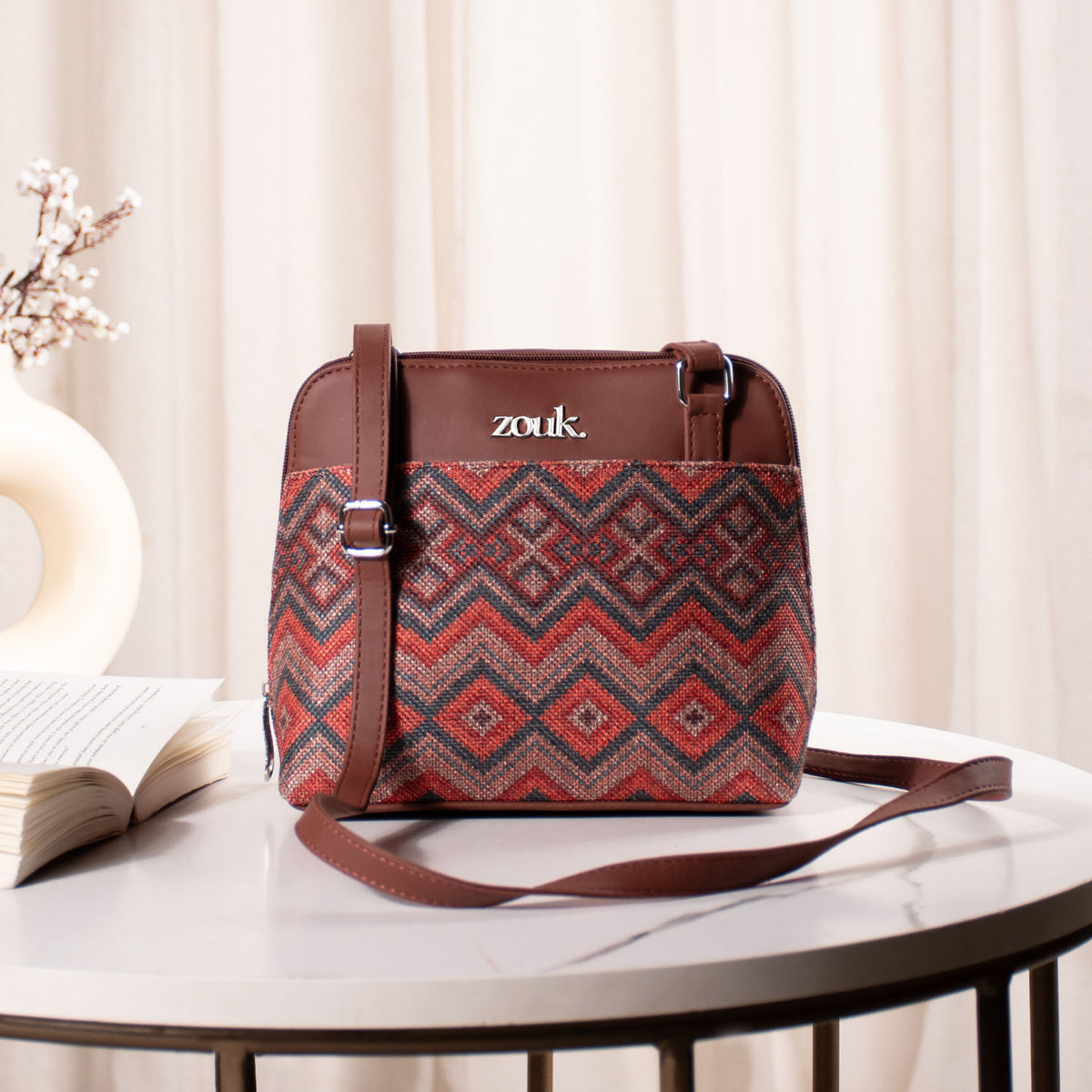 Gwalior Weaves OOO Sling Bag