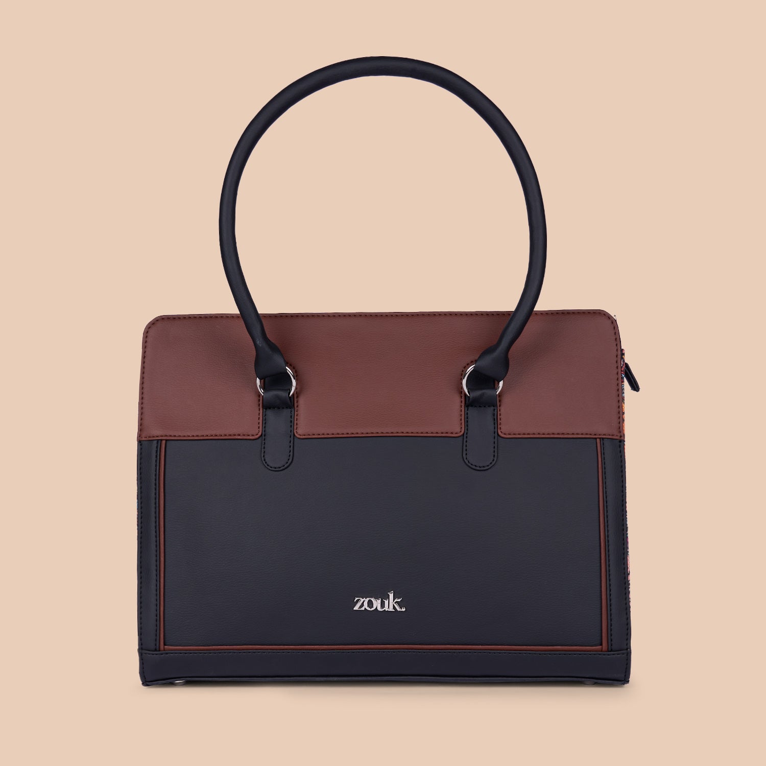 ZIP-Hannah Office Bag - Nicobar Coral