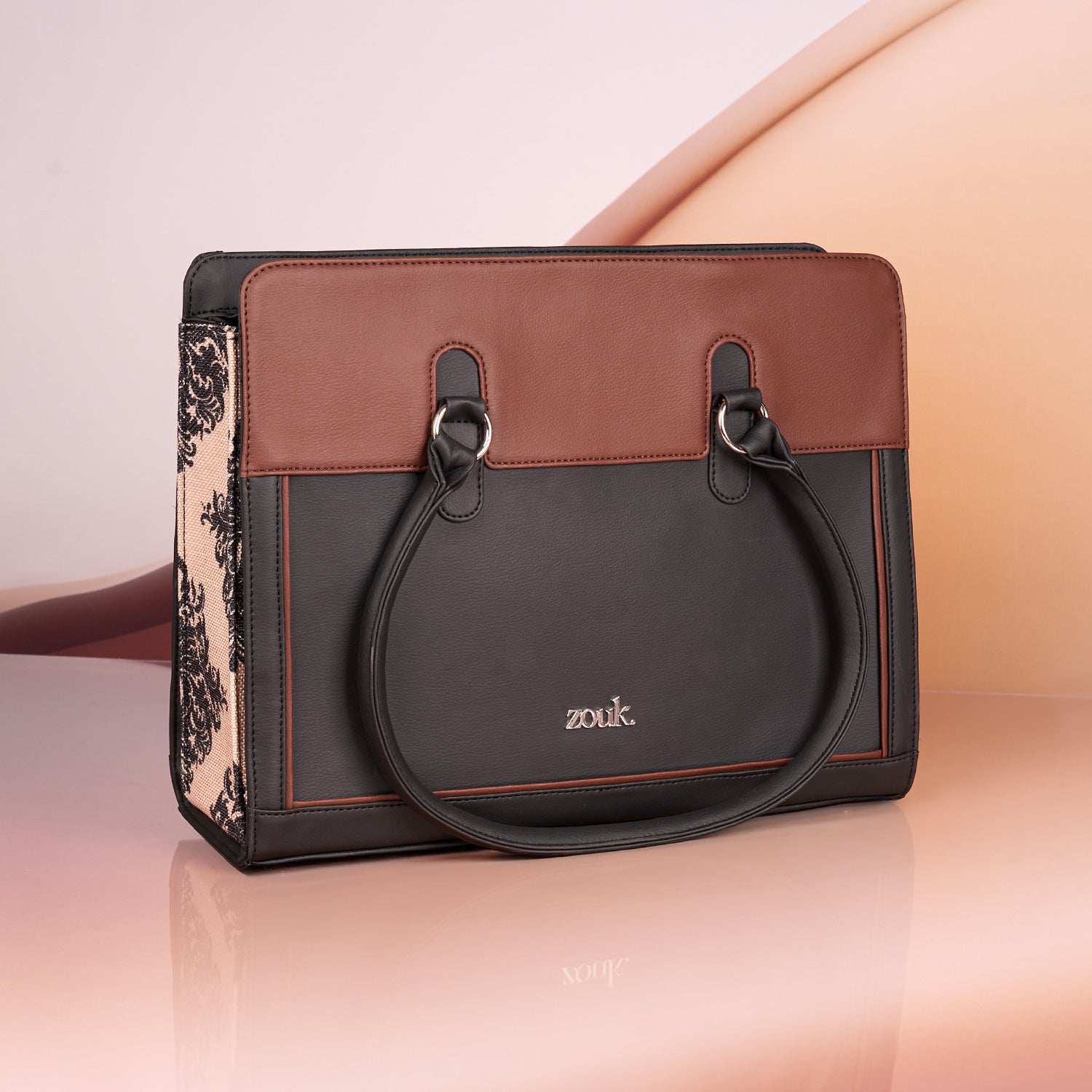 Hannah Office Bag - Mughal Motif