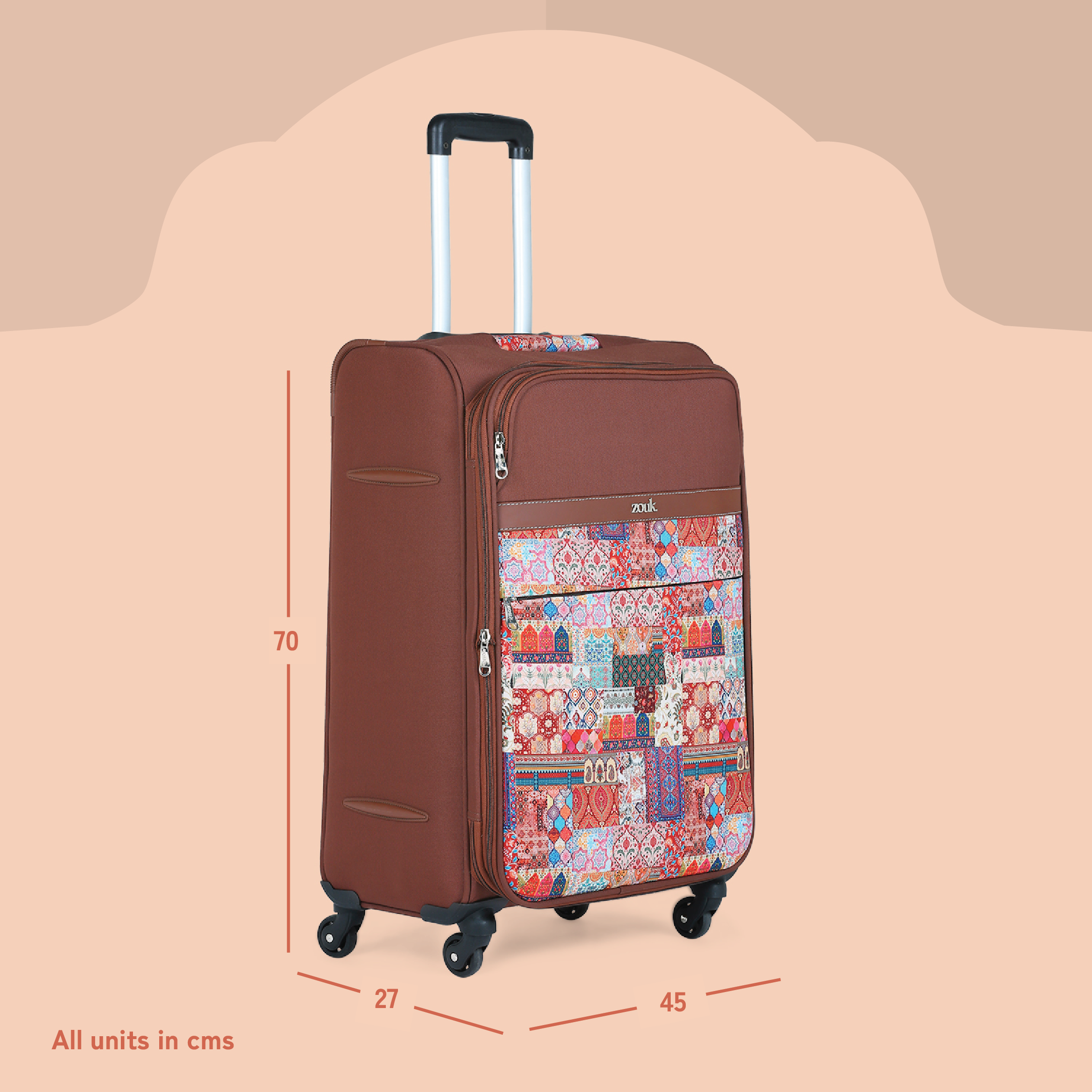 Kutch Gamthi Avasa Trolley Bag (Large)