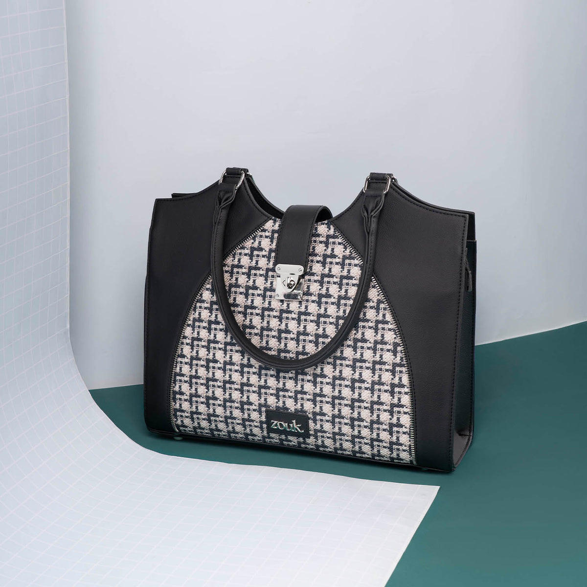 Harriet Office Bag - Carter checks