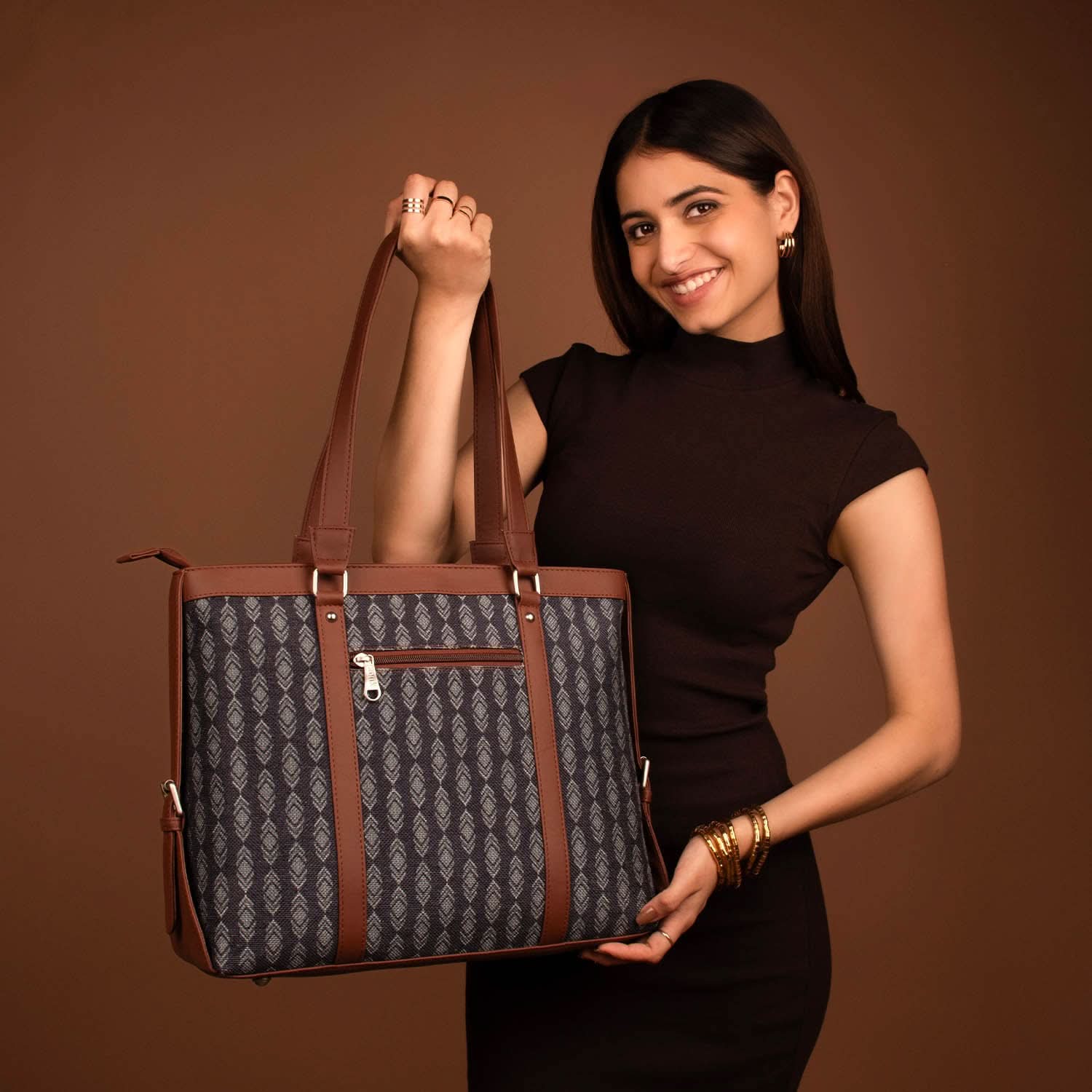 Hyderabad Ikat Women's Office Bag