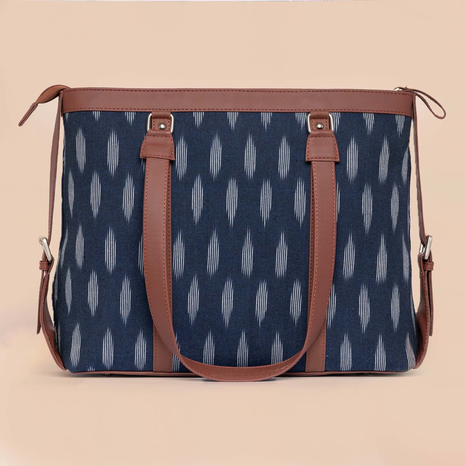 Ikat Jet Blue Women's Office Bag