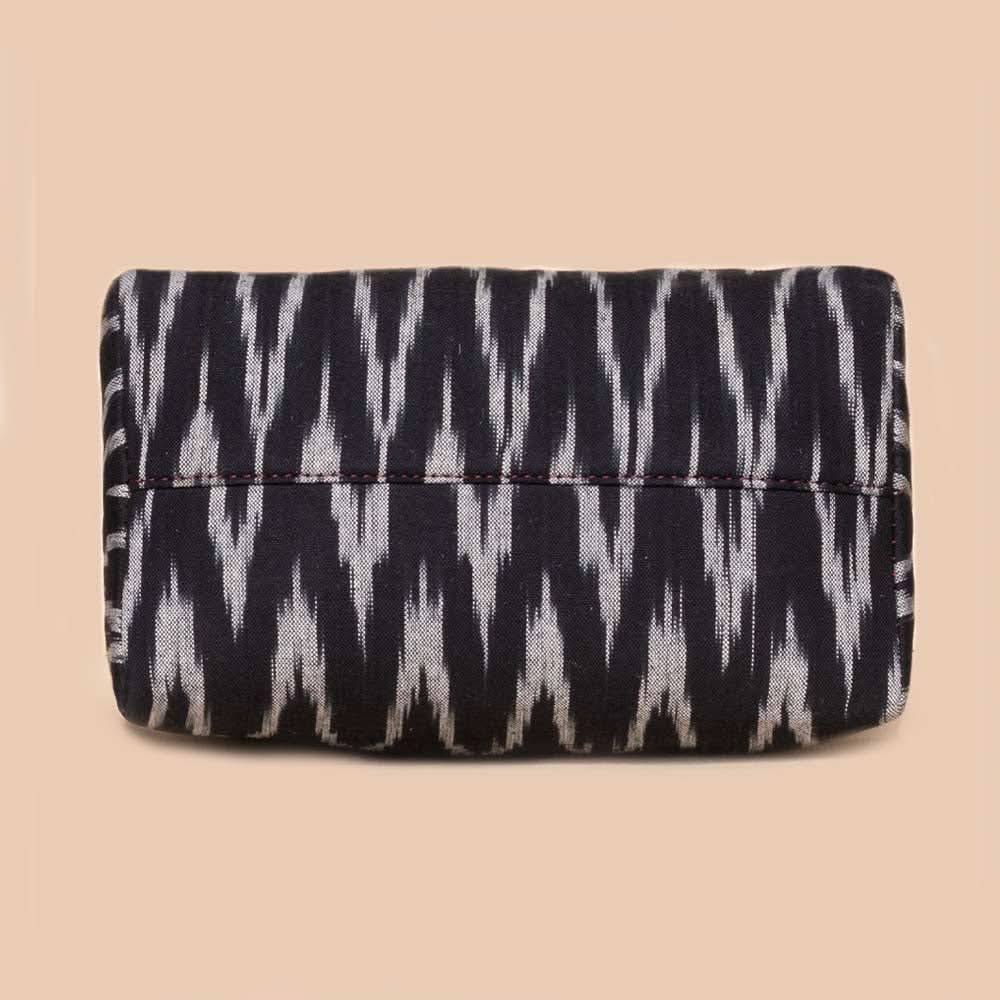Ikat Print Flap Sling Bag