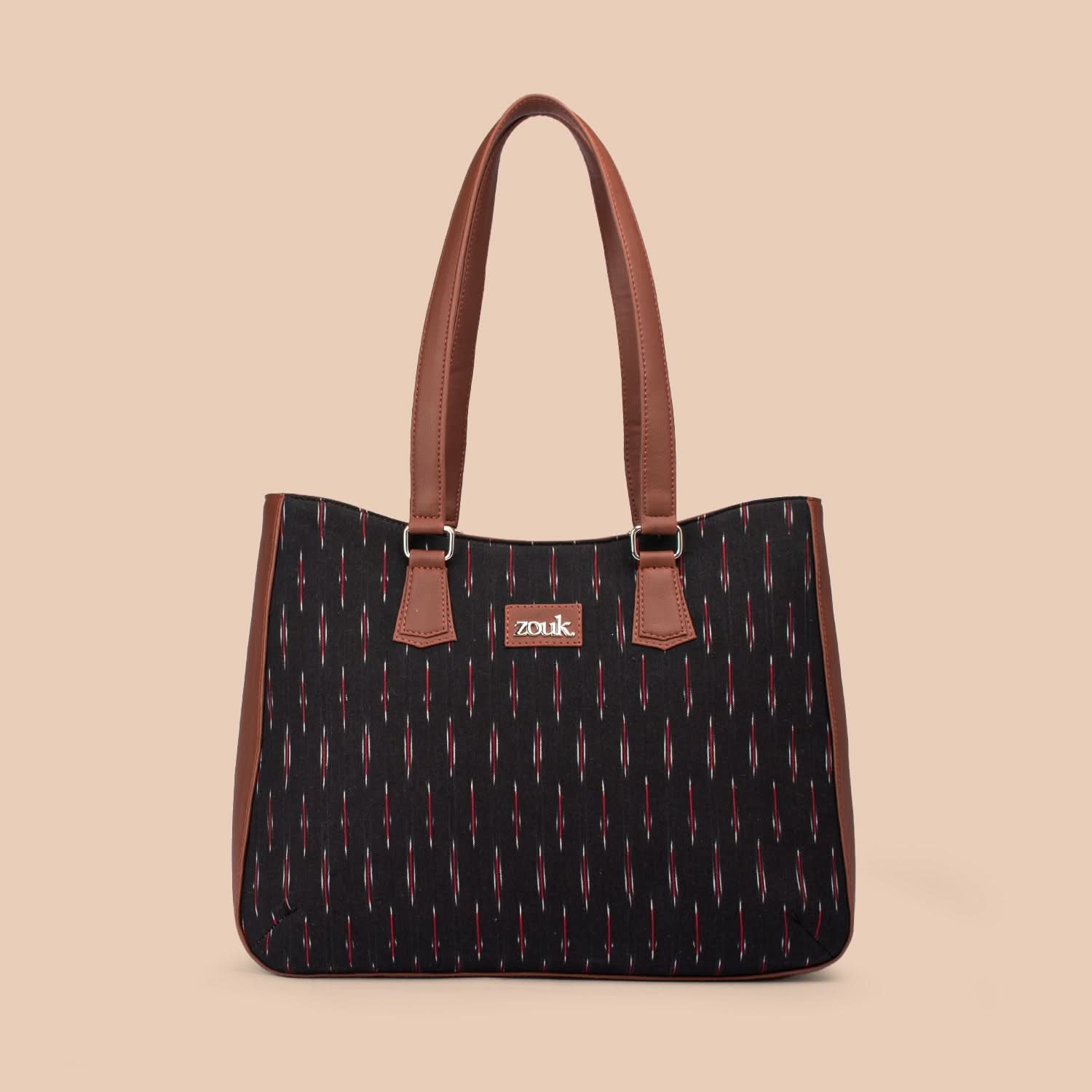 Ikat GreRed Getaway Handbag