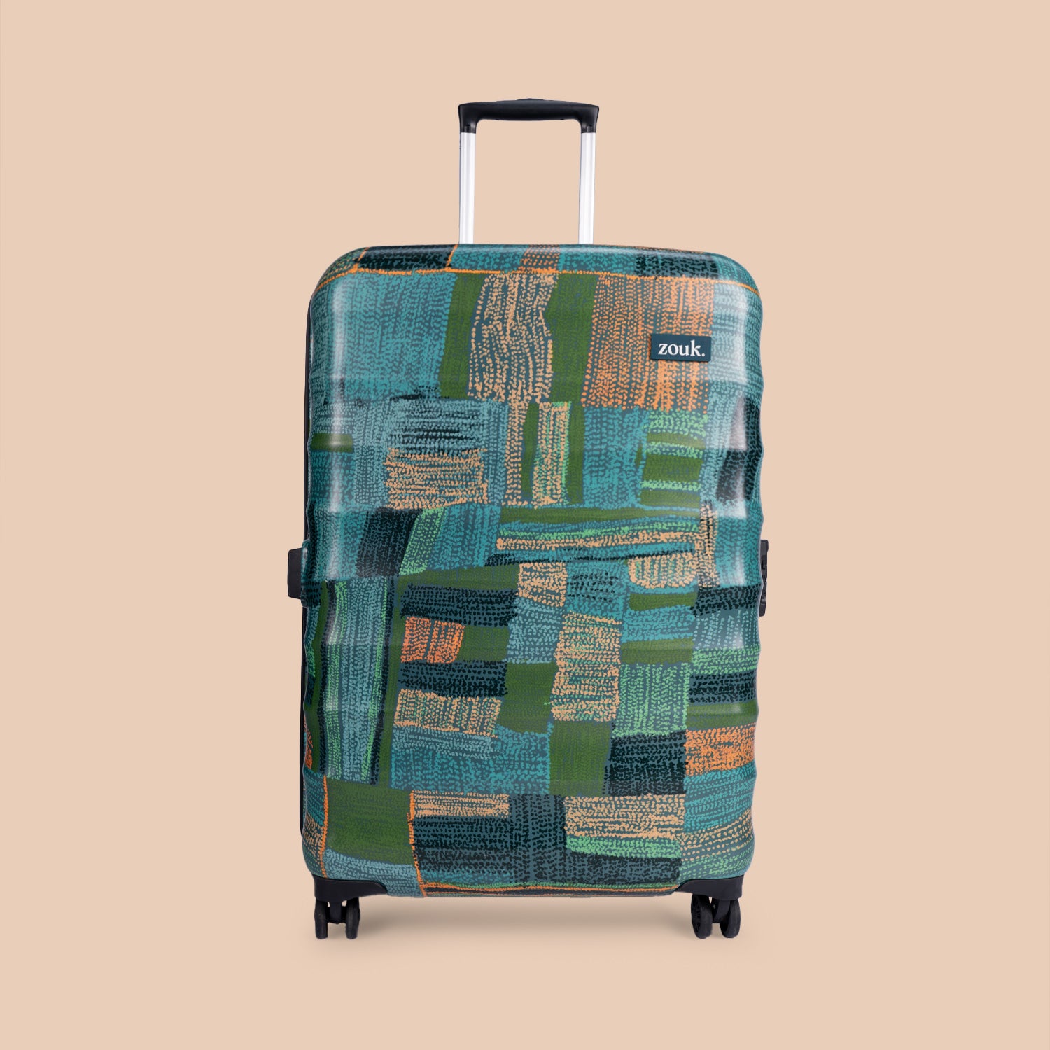Tidal Wave Weekender Duffle & Indus Lattice Blue Amorah Trolley (Medium) Combo