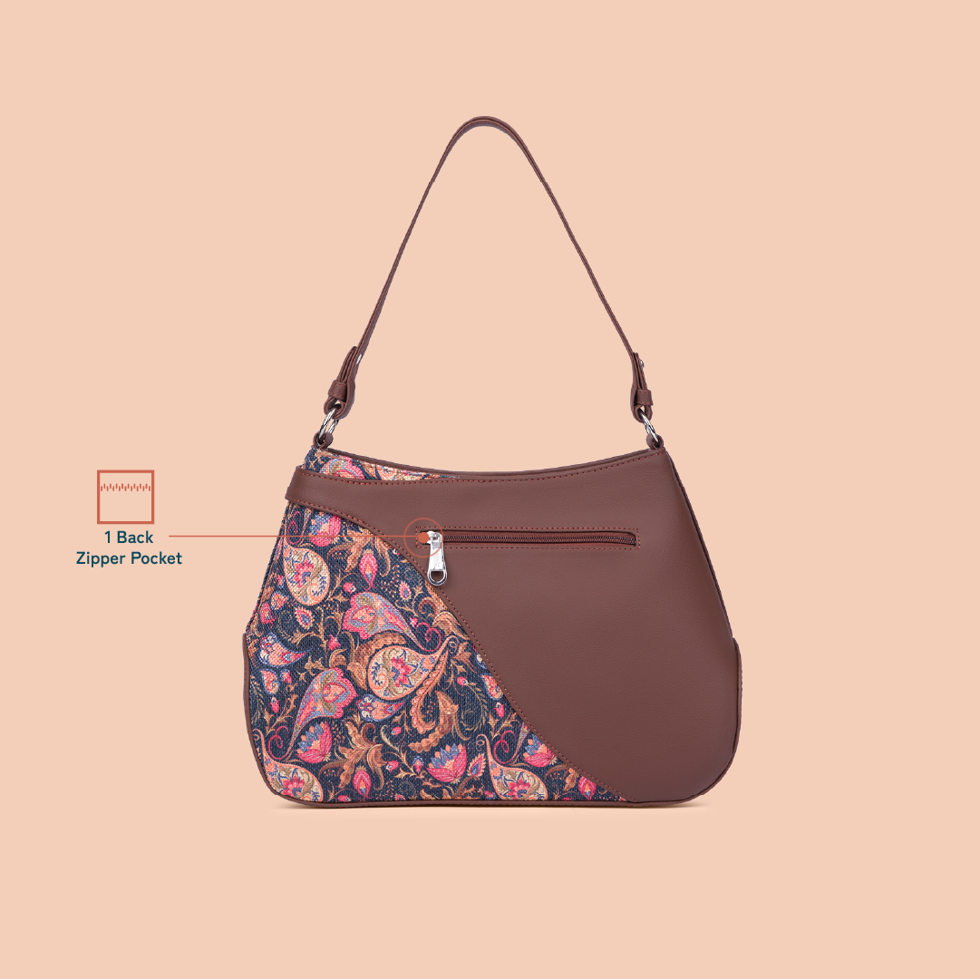 Ira Handbag - Paisley Print