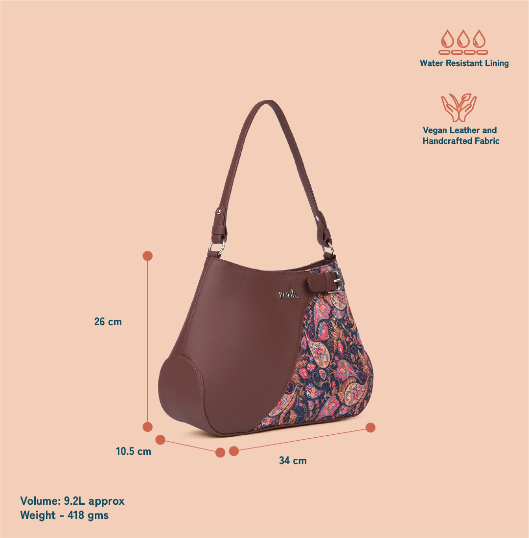 Ira Handbag - Paisley Print