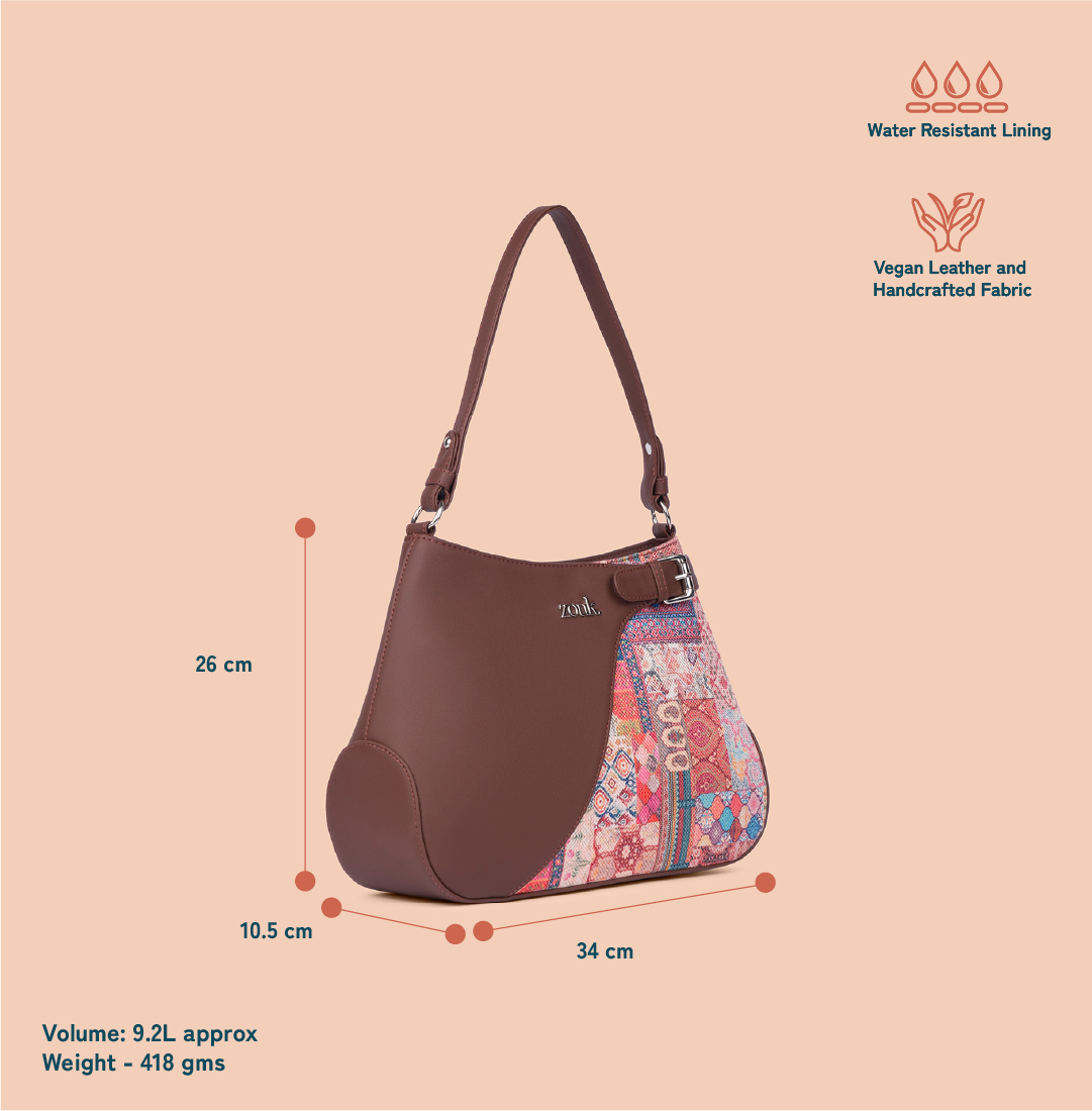 ZIP-Ira Handbag - Kutch Gamthi