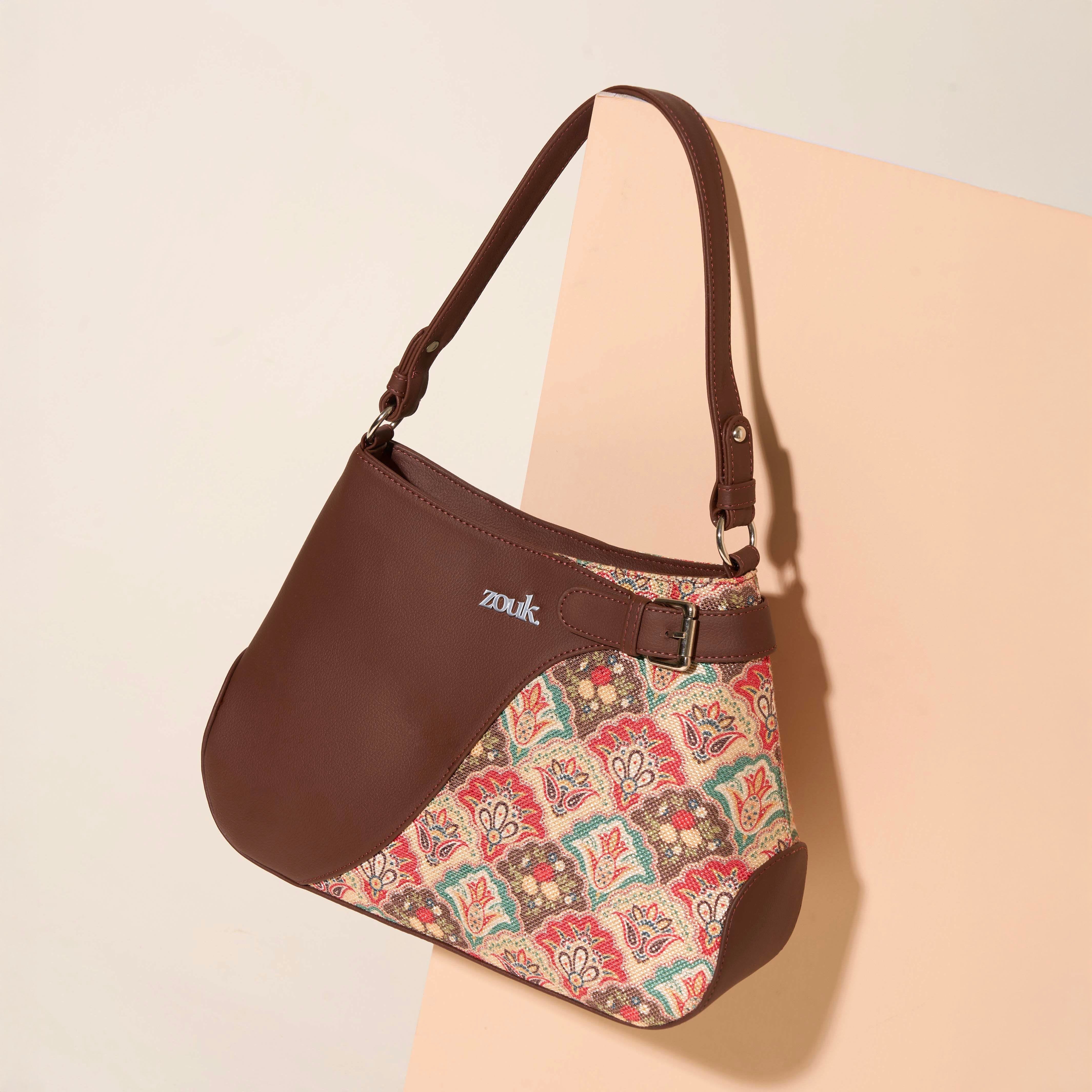 ZIP-Ira Handbag - Mughal Art Multicolor