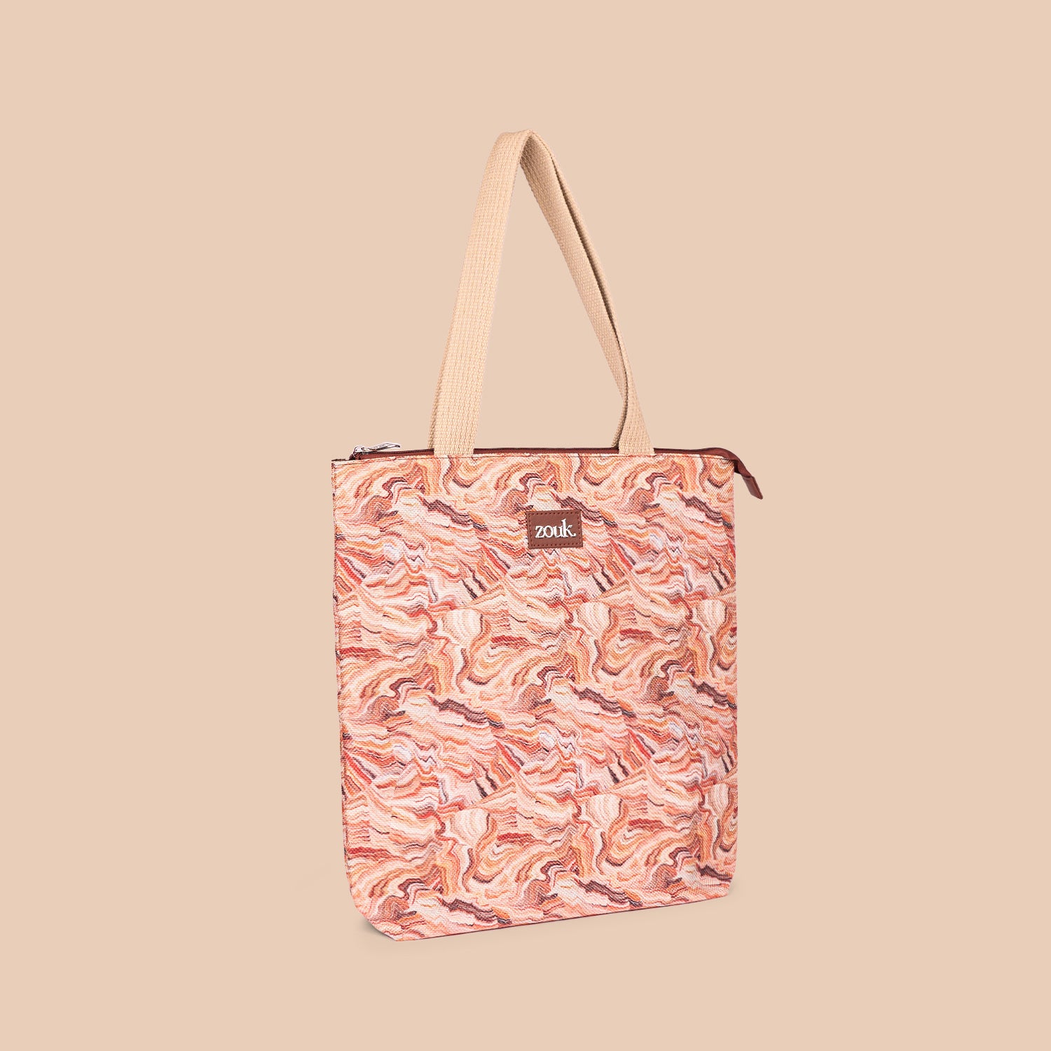 Ivy Tote Bag - Nicobar Coral