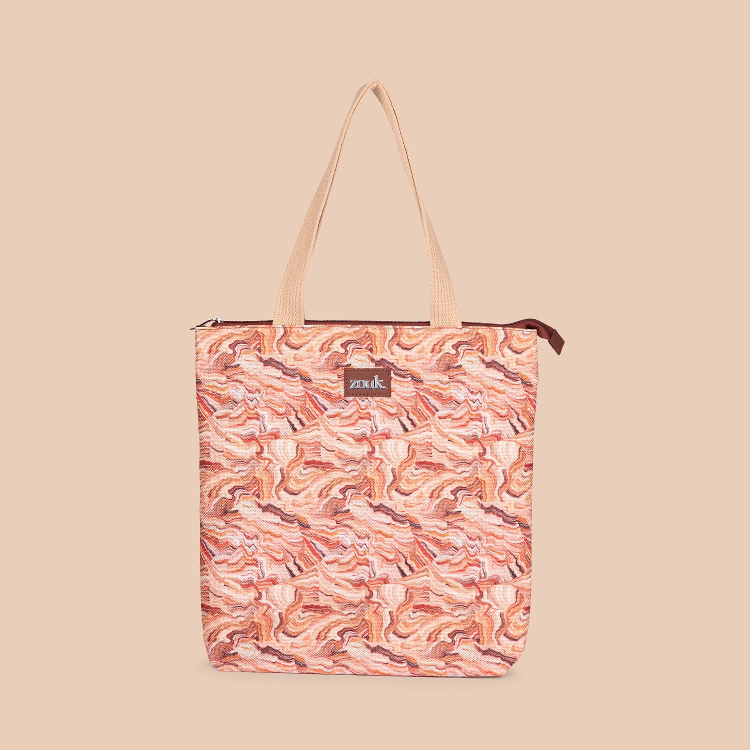 Ivy Tote Bag - Nicobar Coral