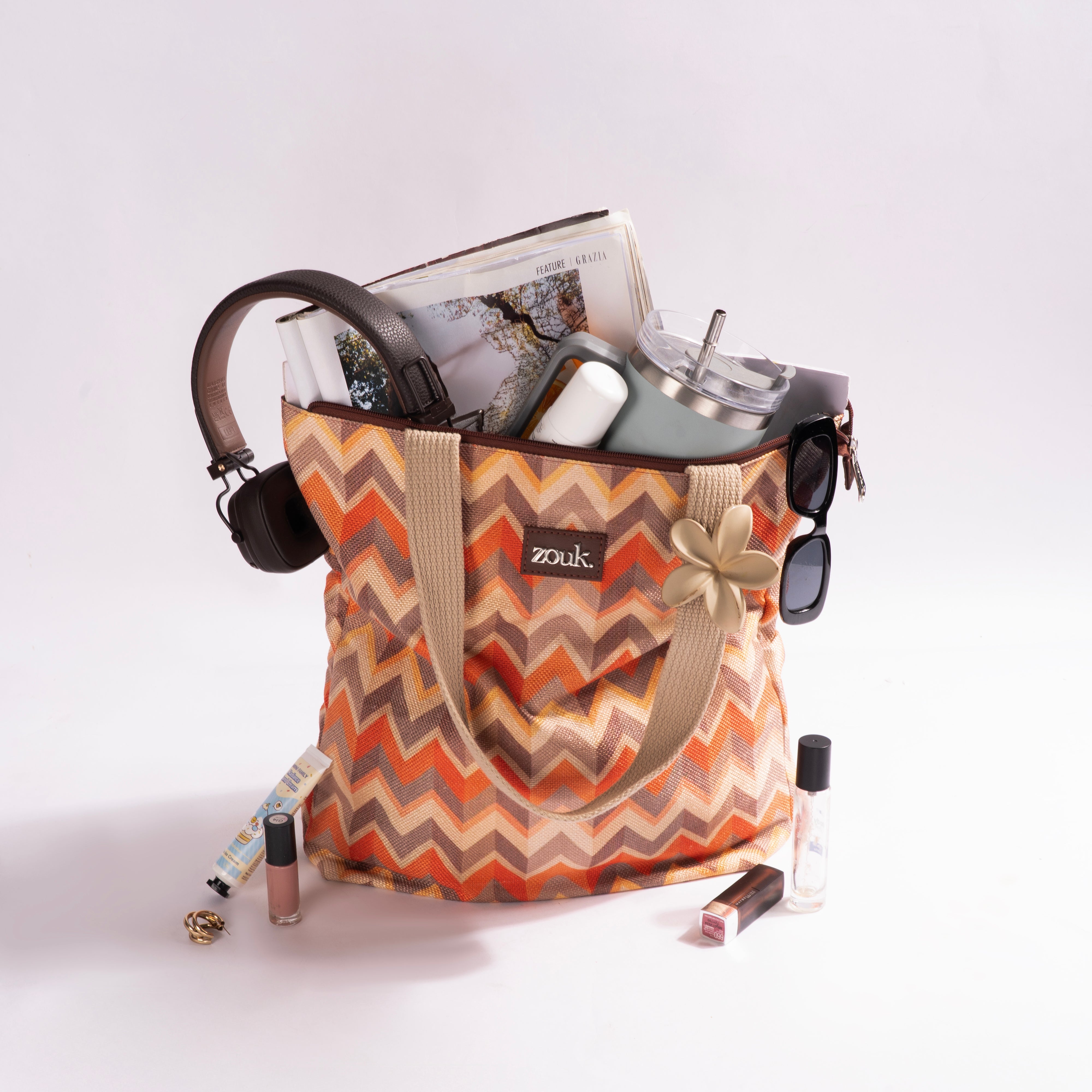 Ivy Tote Bag - Tidal Wave