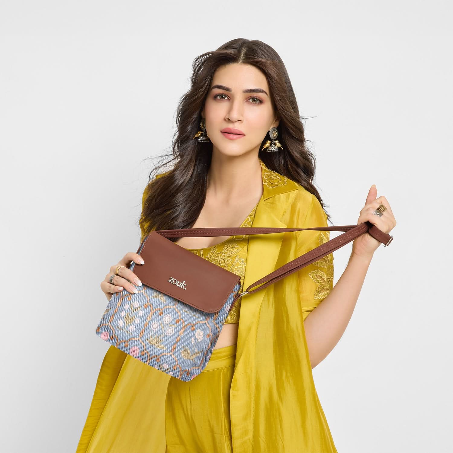 Jaipur Fresco Flap Sling Bag