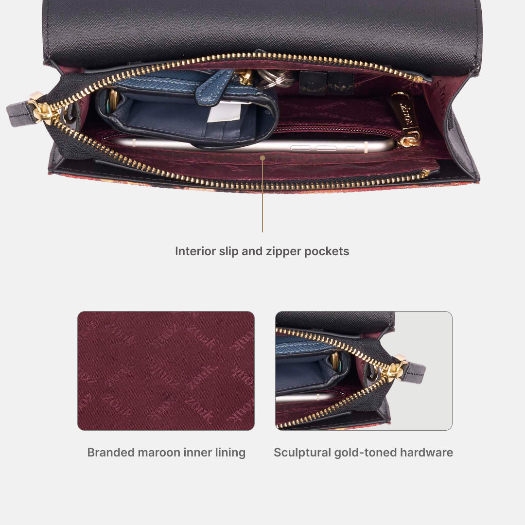Citrine Jharoka Sling Bag