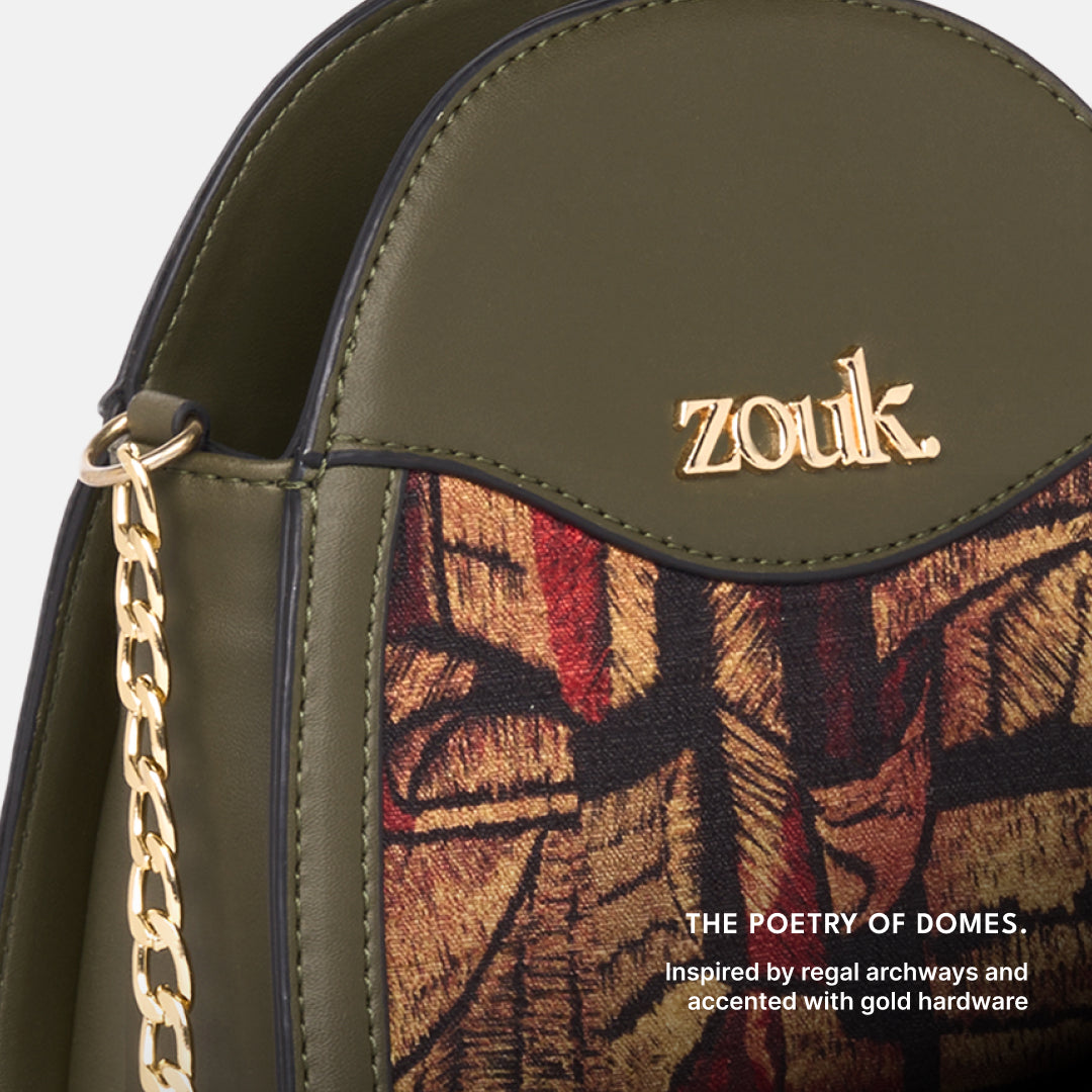 Midas Mehr Potli Bag (Olive)