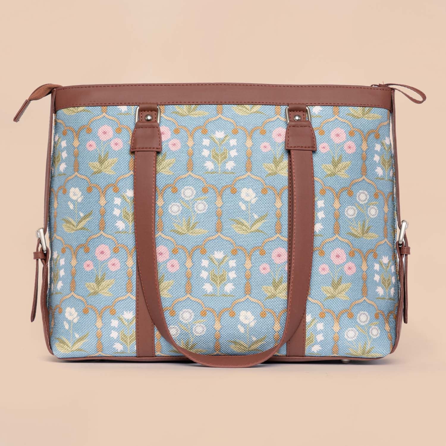 Jaipur Fresco Blue Women's Office Bag