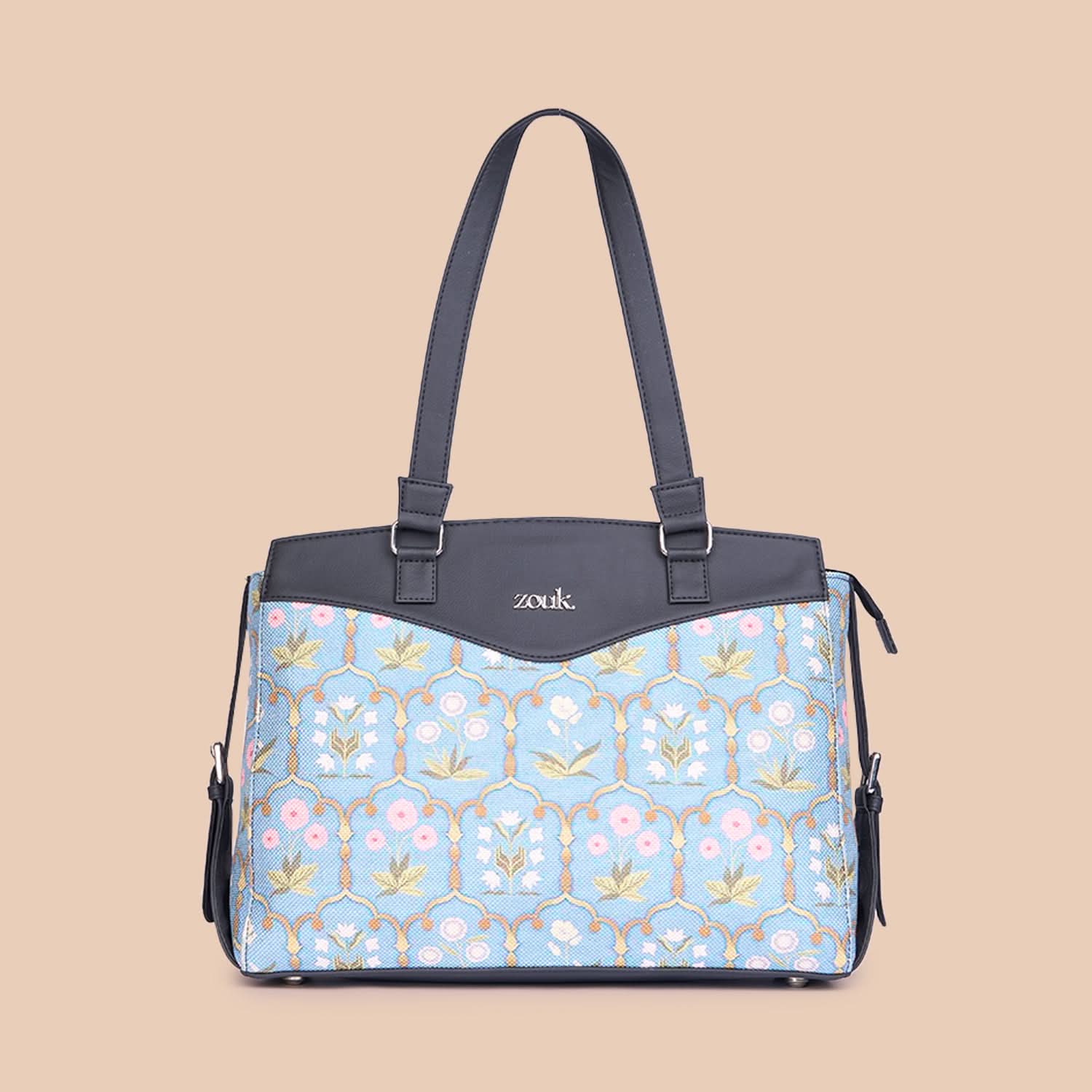 Jaipur Fresco Blue Women's Work Bag Black