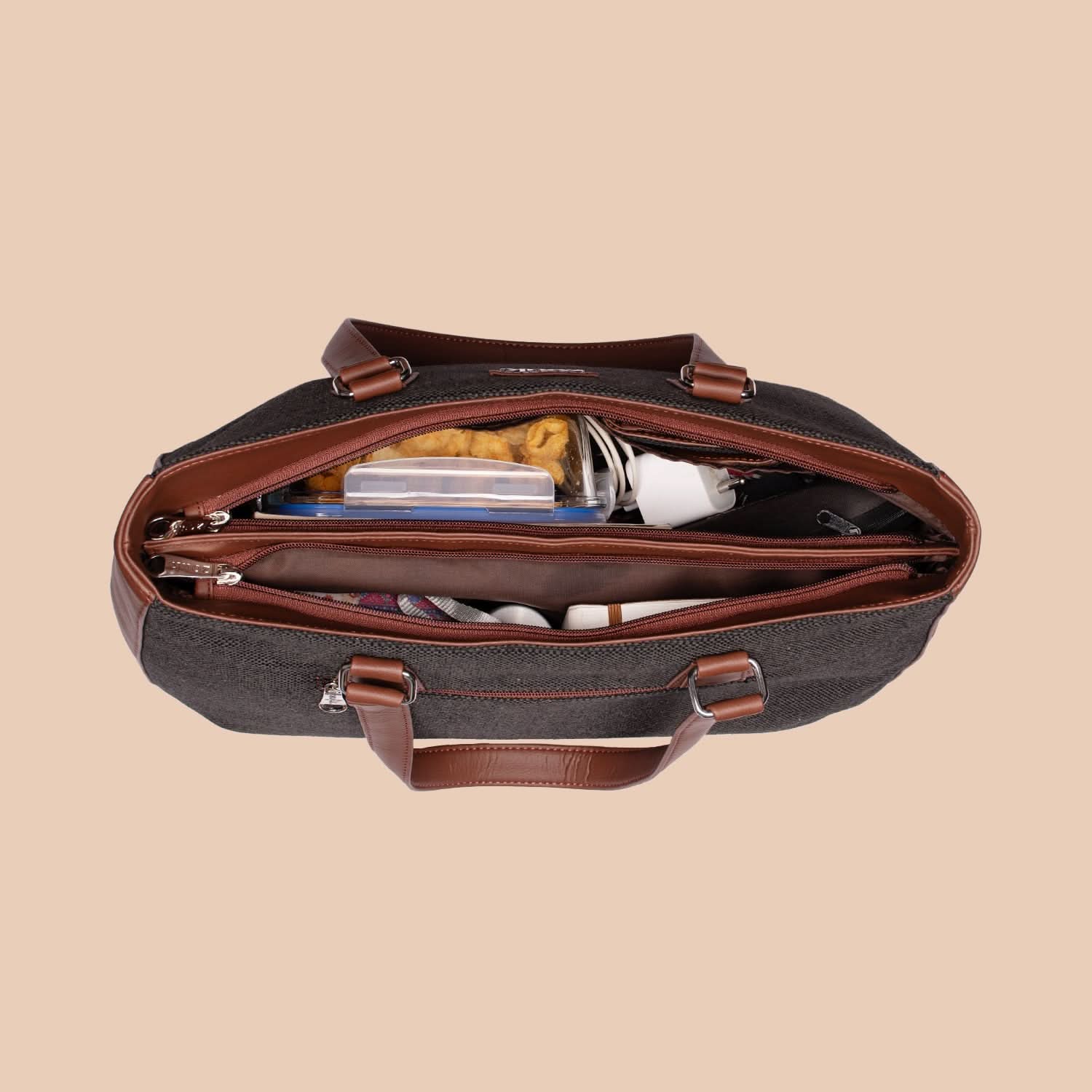 Jet Black Getaway Handbag